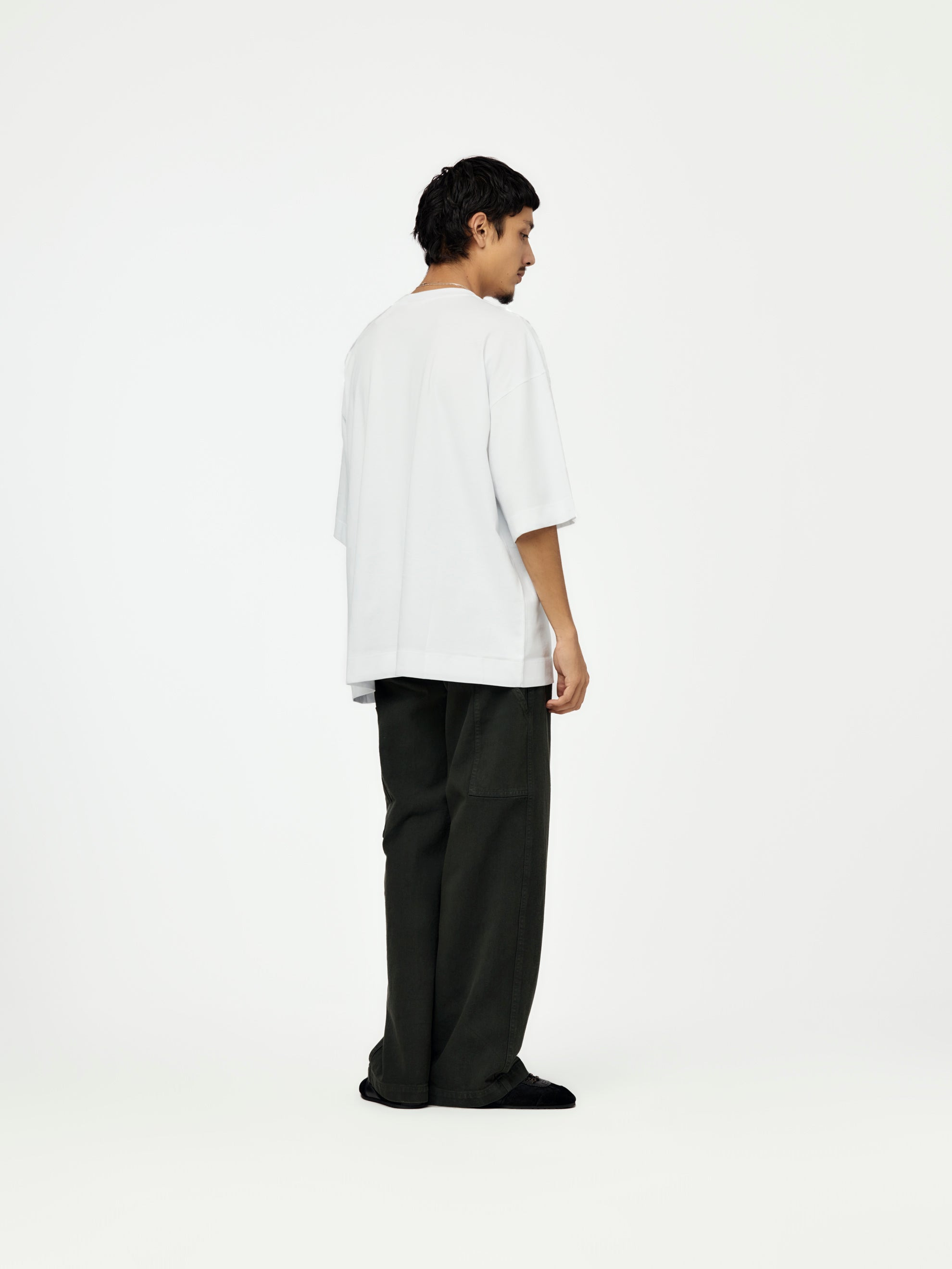 HEN 2603 M.K. SS T-SHIRT (WHITE) - 5