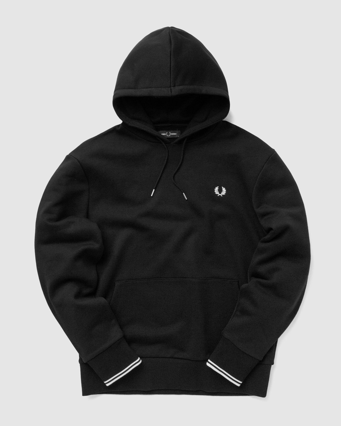 TIPPED HOODED SWEATSHIRT - 1