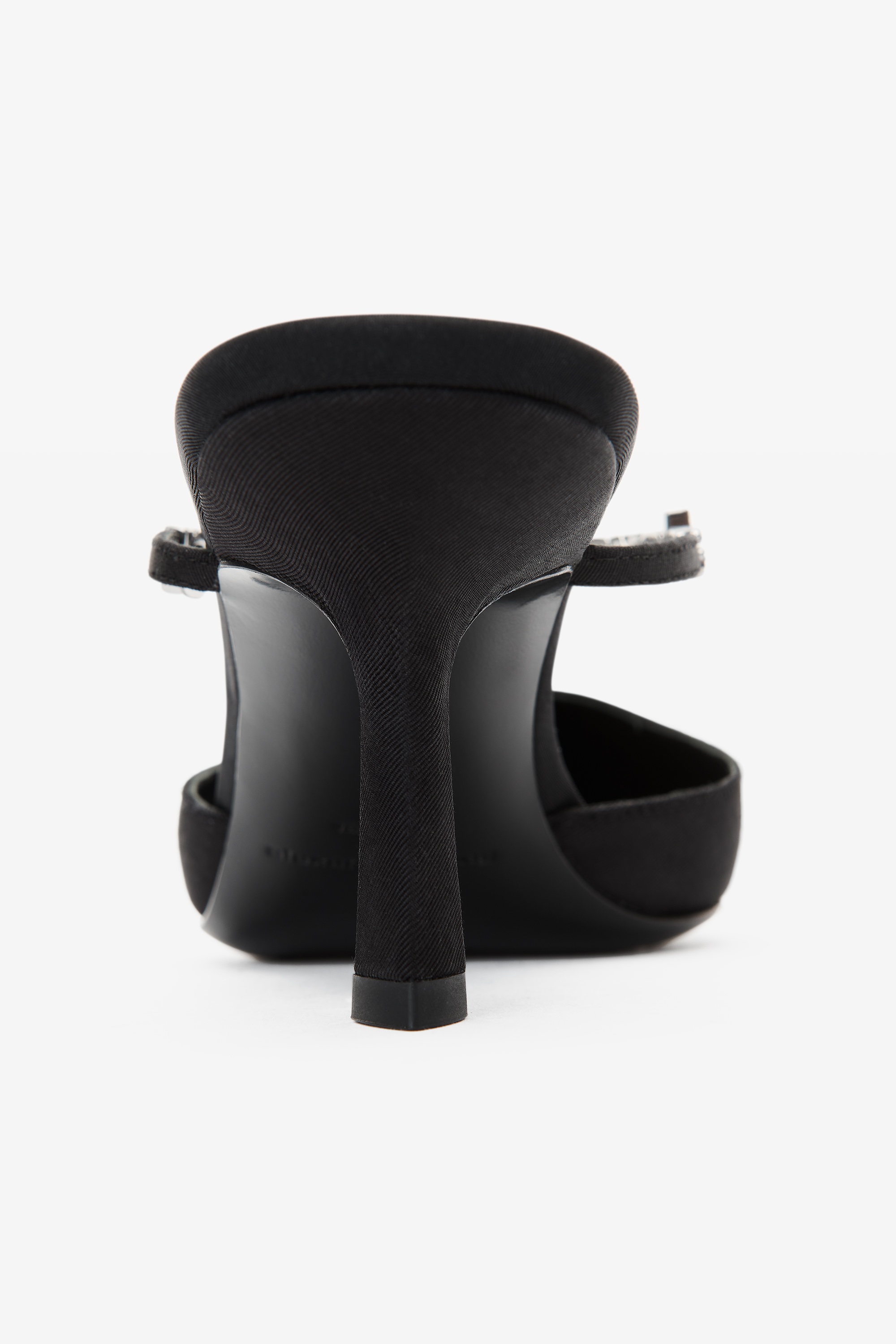 DELPHINE 65 LOGO STRAP MULE IN VISCOSE - 5