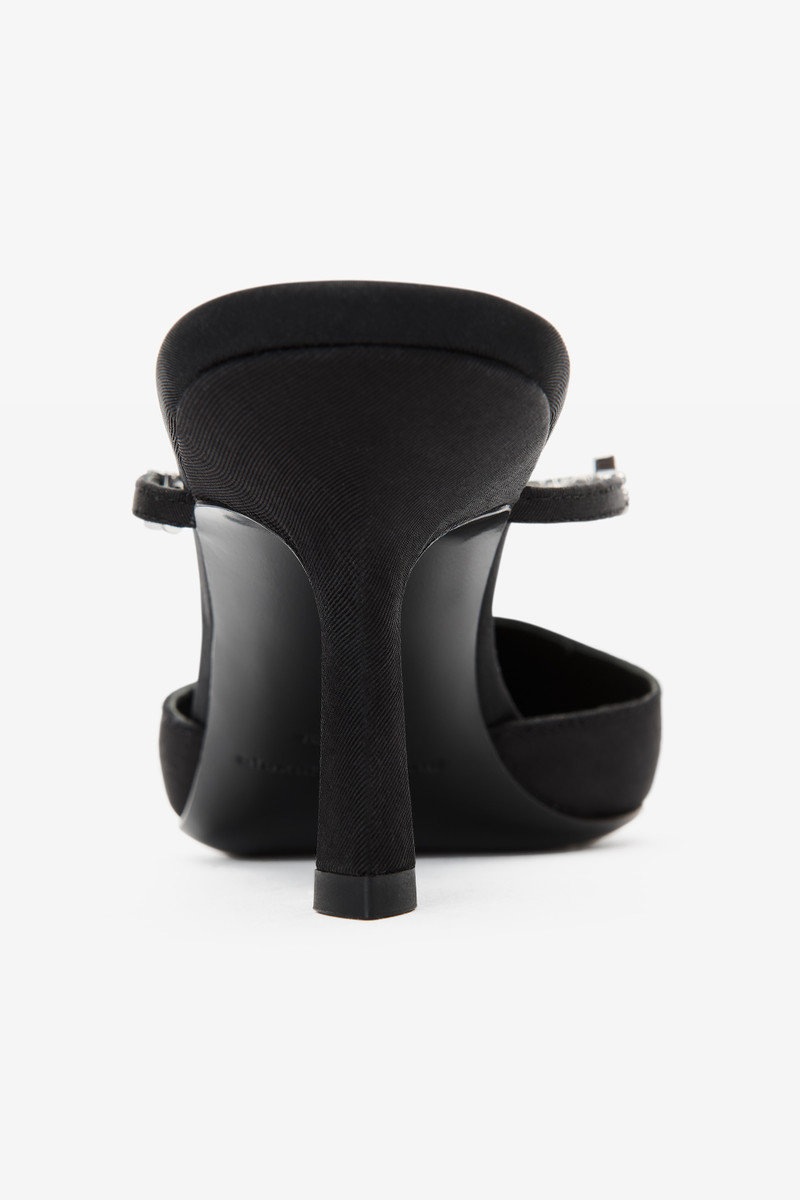 DELPHINE 65 LOGO STRAP MULE IN VISCOSE 5