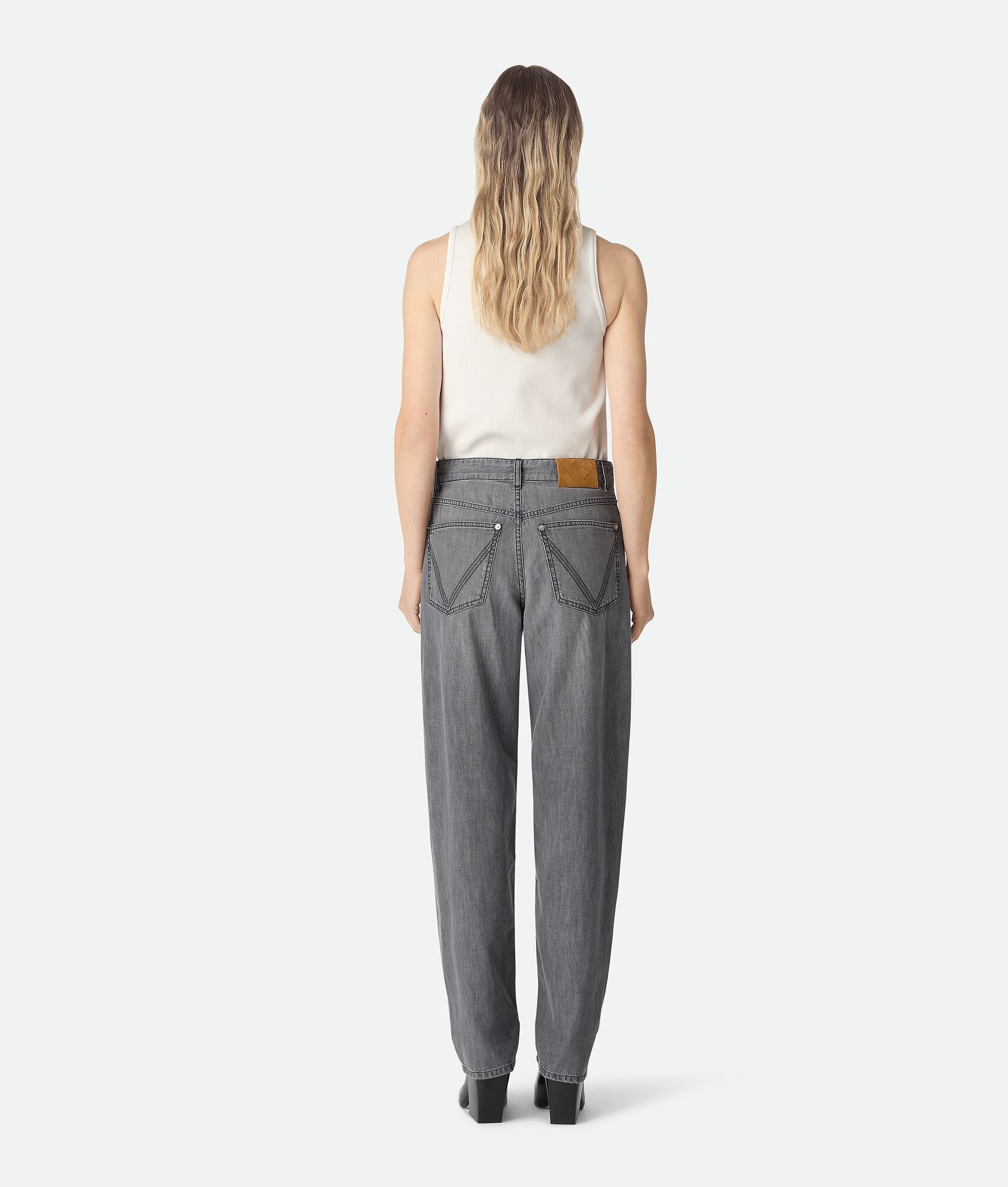 Black Denim Jeans - 3