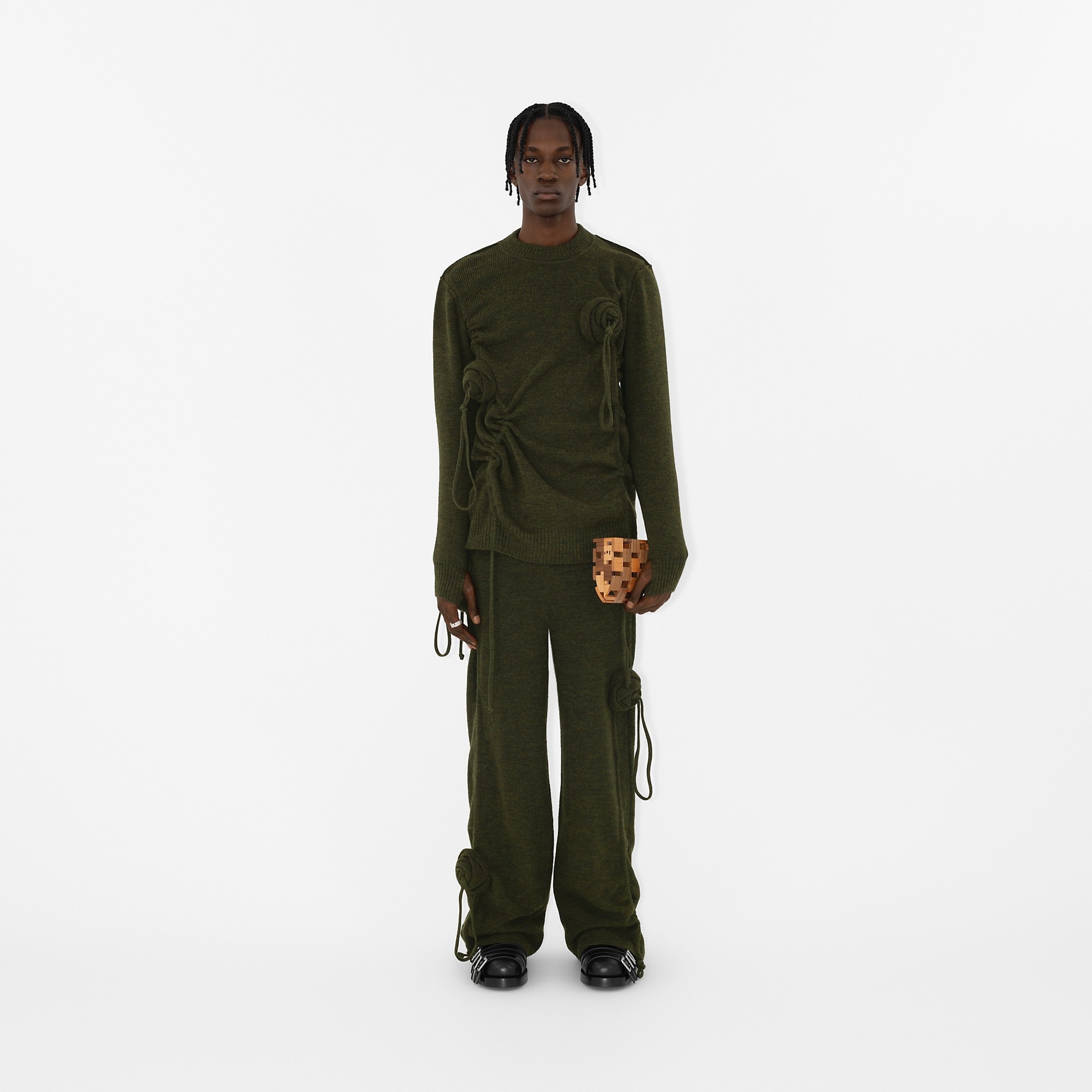 Rose Wool Trousers - 2