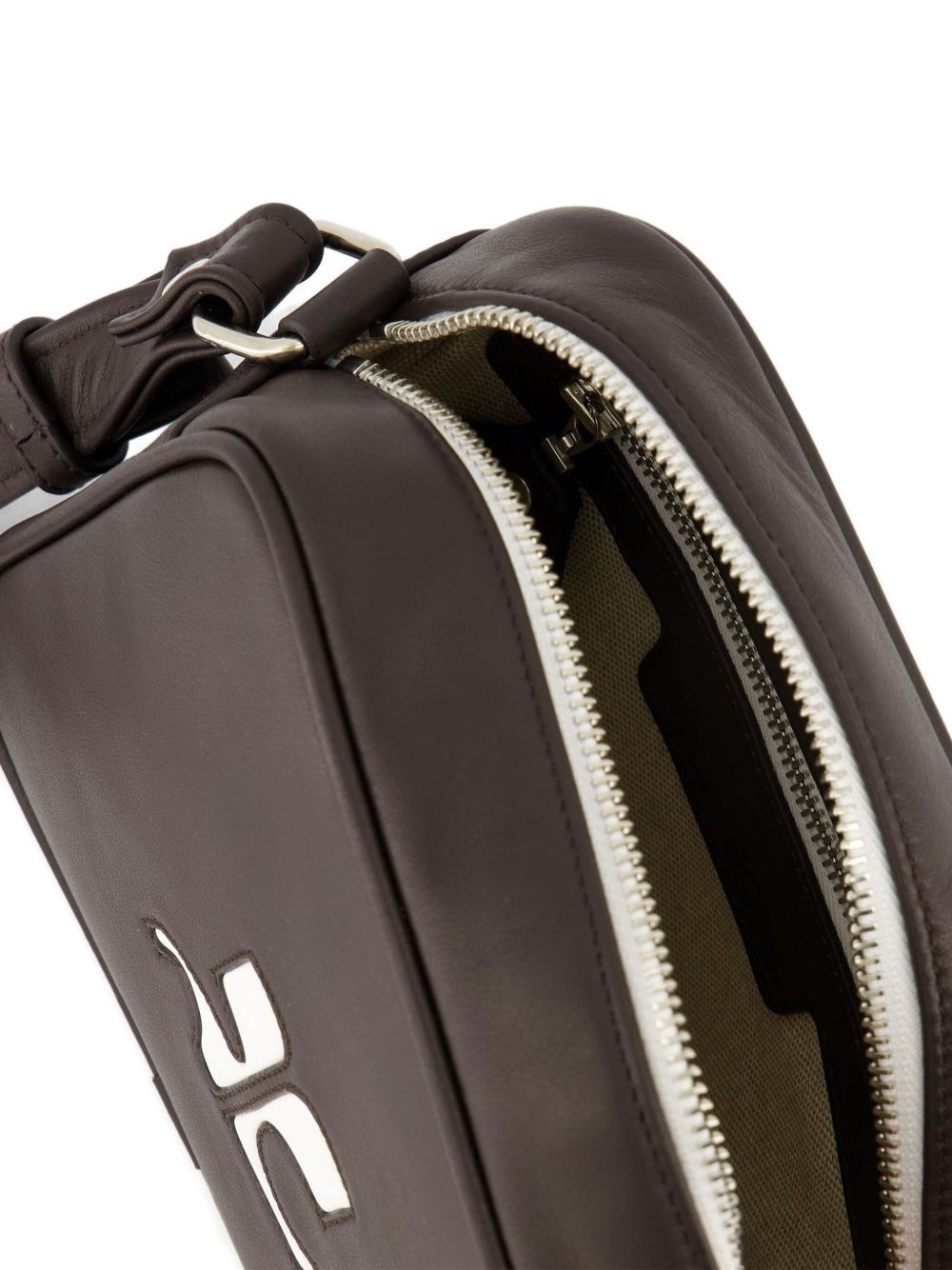 Reedition leather messenger bag - 4