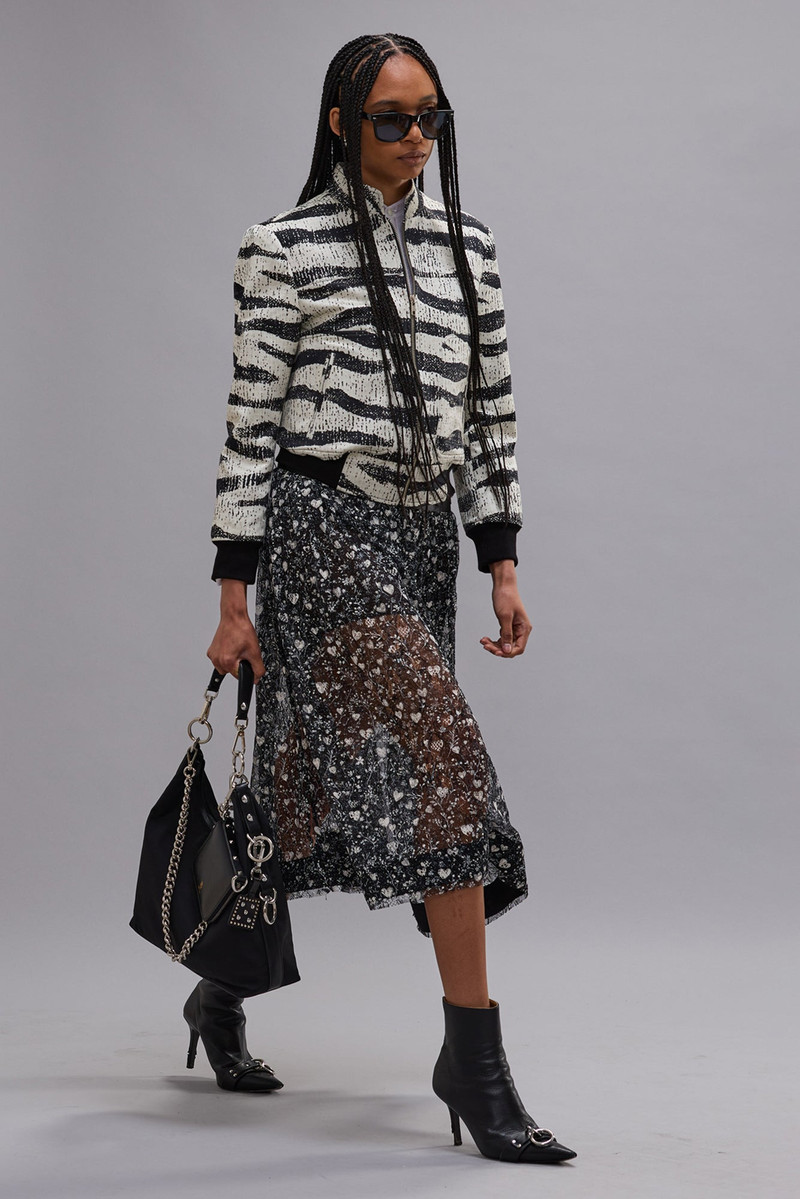 SHRUNKEN JACKET WITH STAND COLLAR 3
