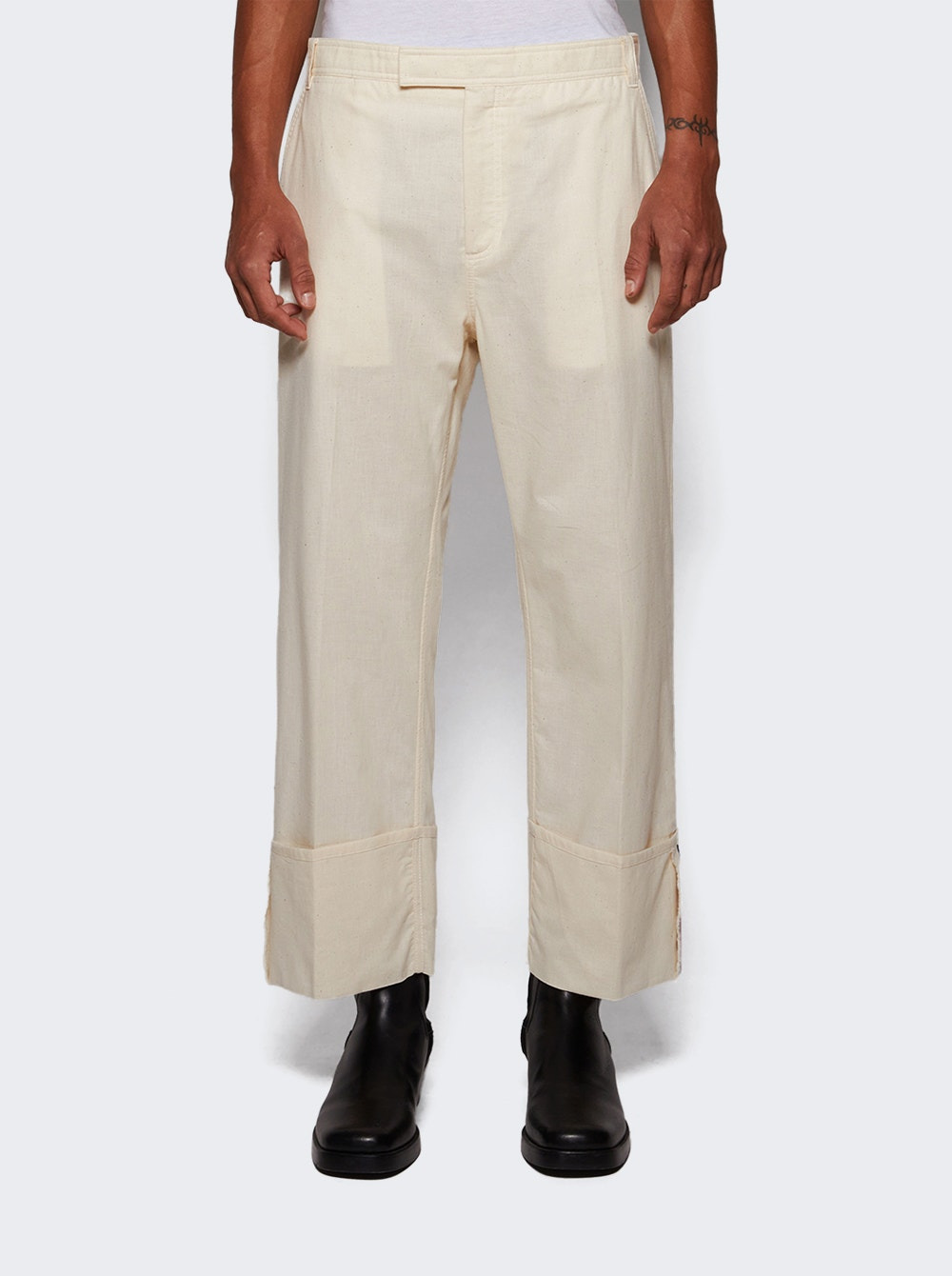Unconstructed Straight Leg Trousers Muslin - 2