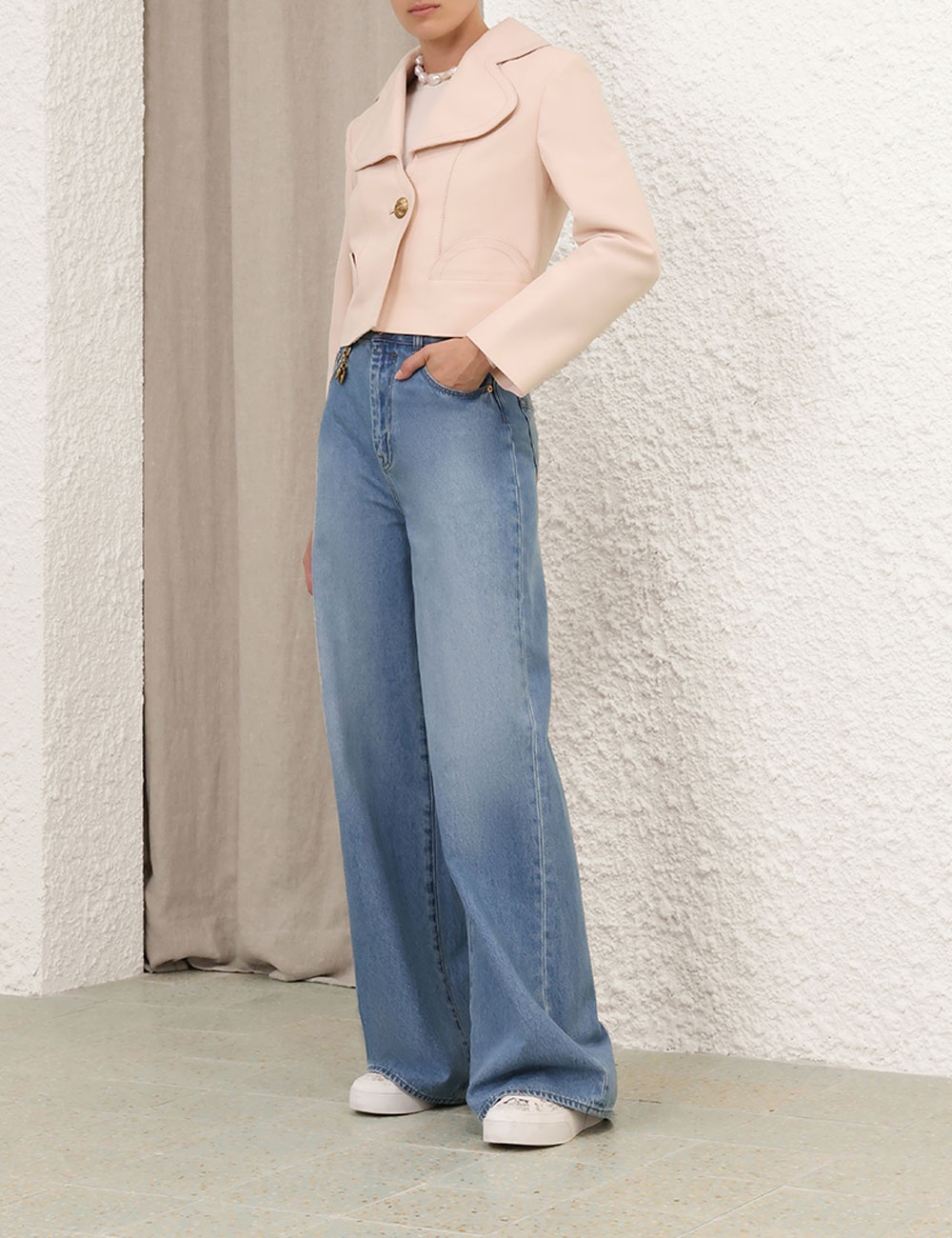 CRUSH FITTED JACKET - 8