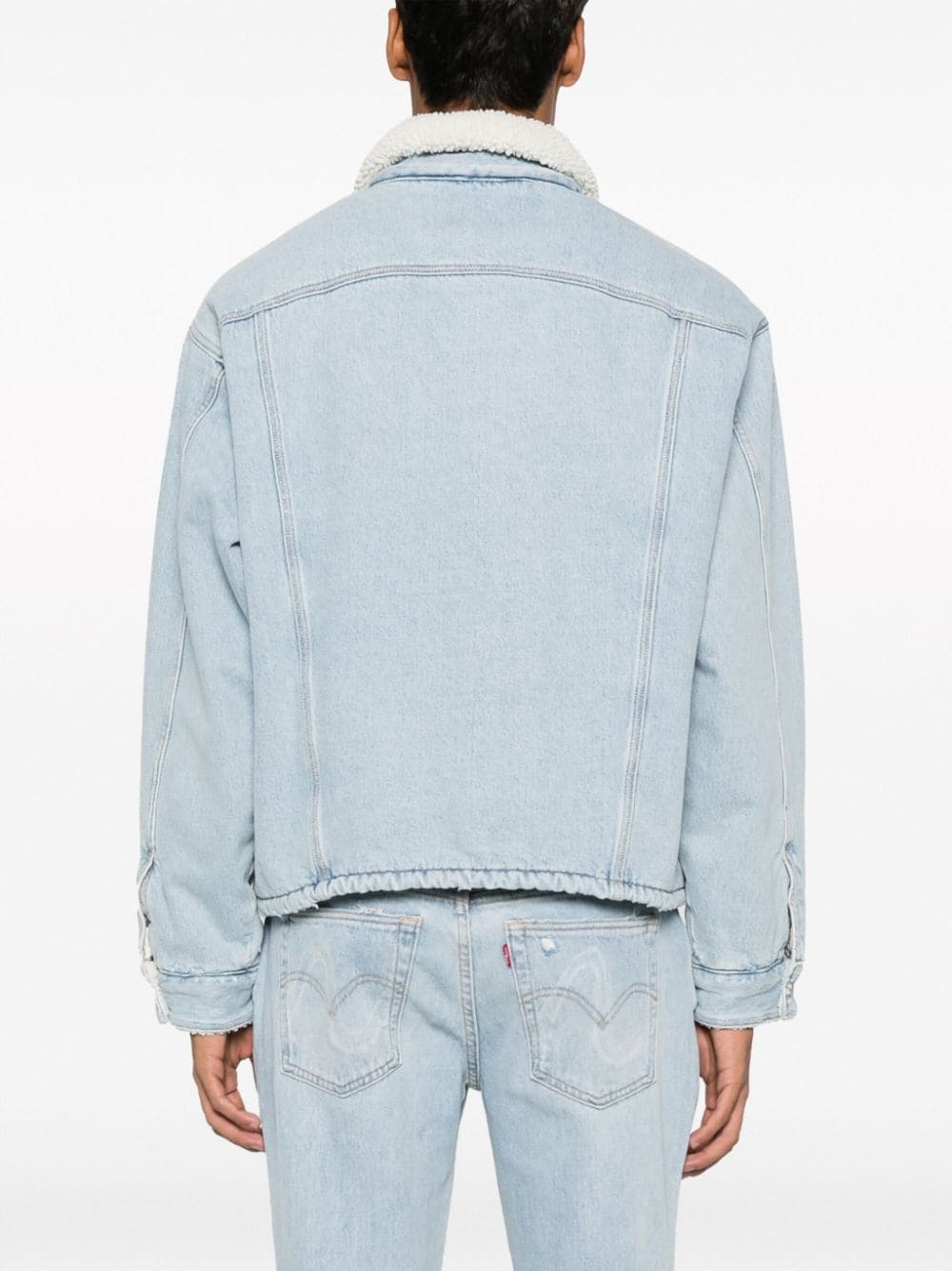 x Levi's Sherpa Trucker denim jacket - 4