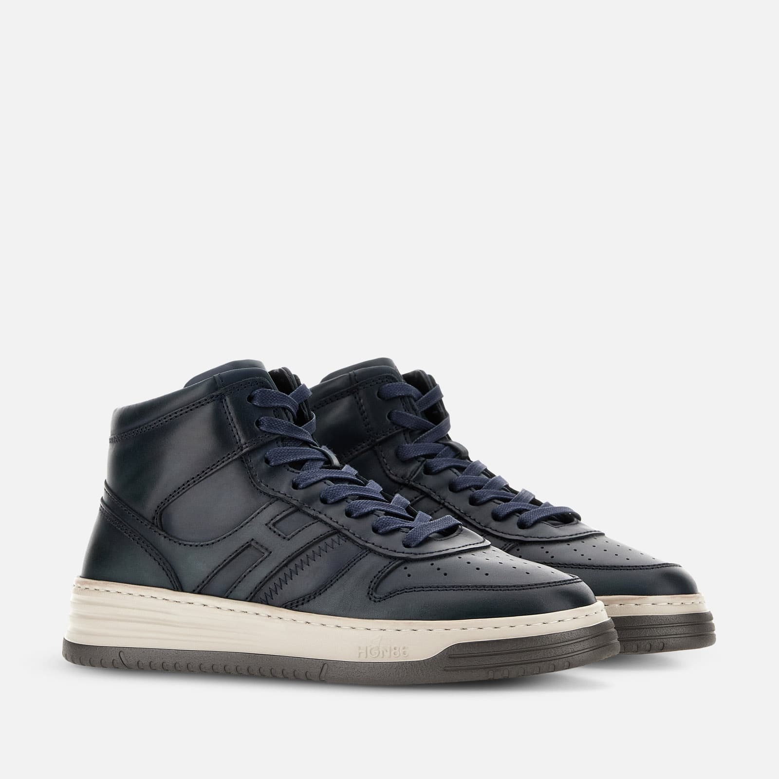 Sneakers High Top Hogan H630 Blue - 2