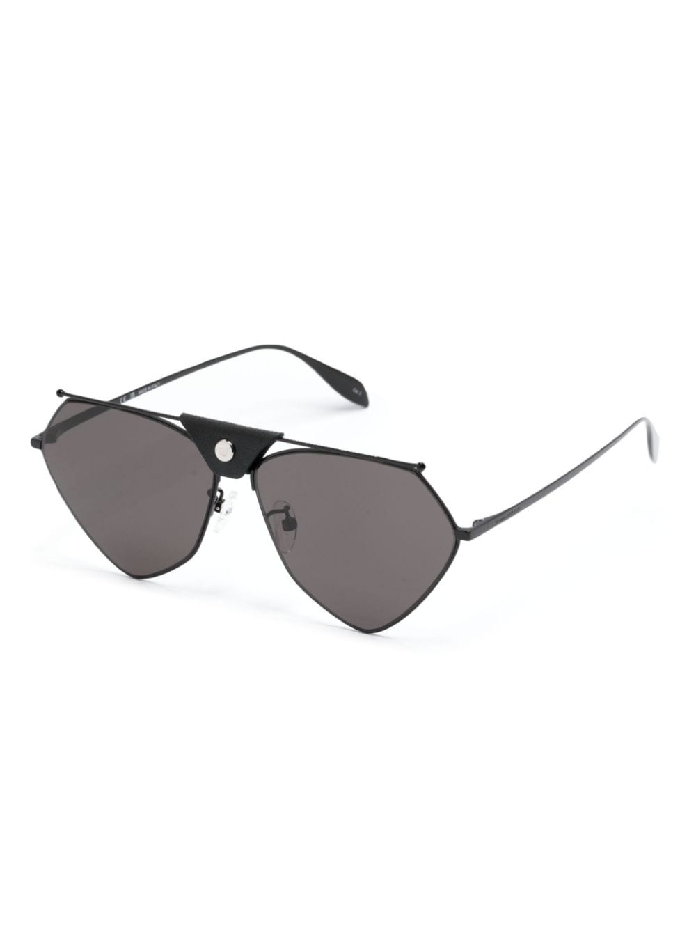 Top Piercing geometric-frame sunglasses - 2