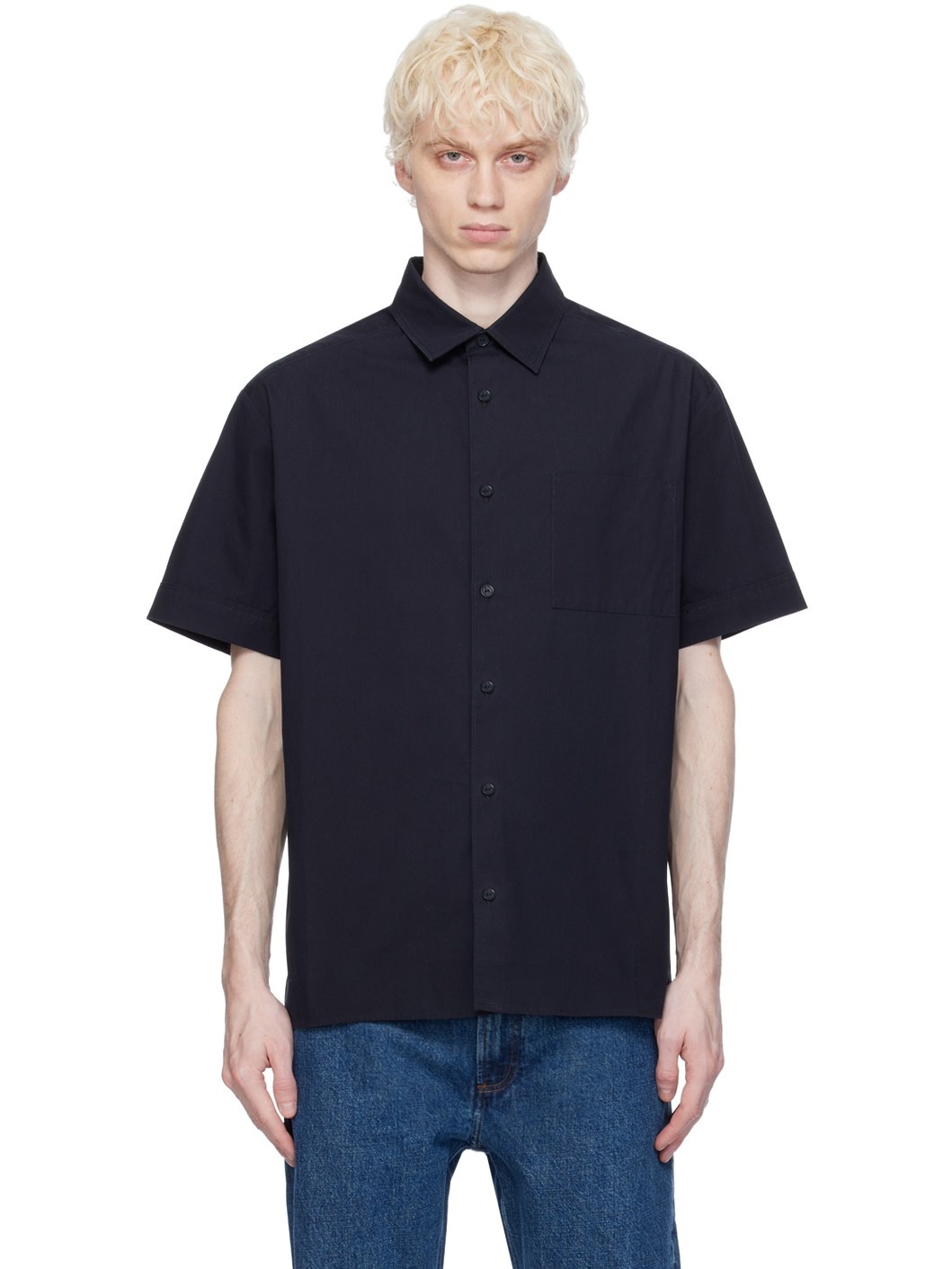 Navy Ross Shirt - 1
