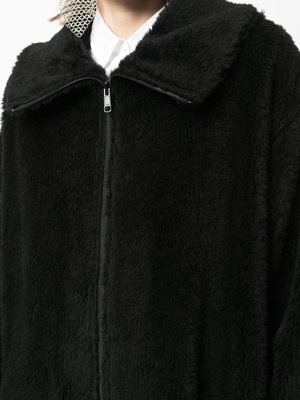 oversized wool coat - 5