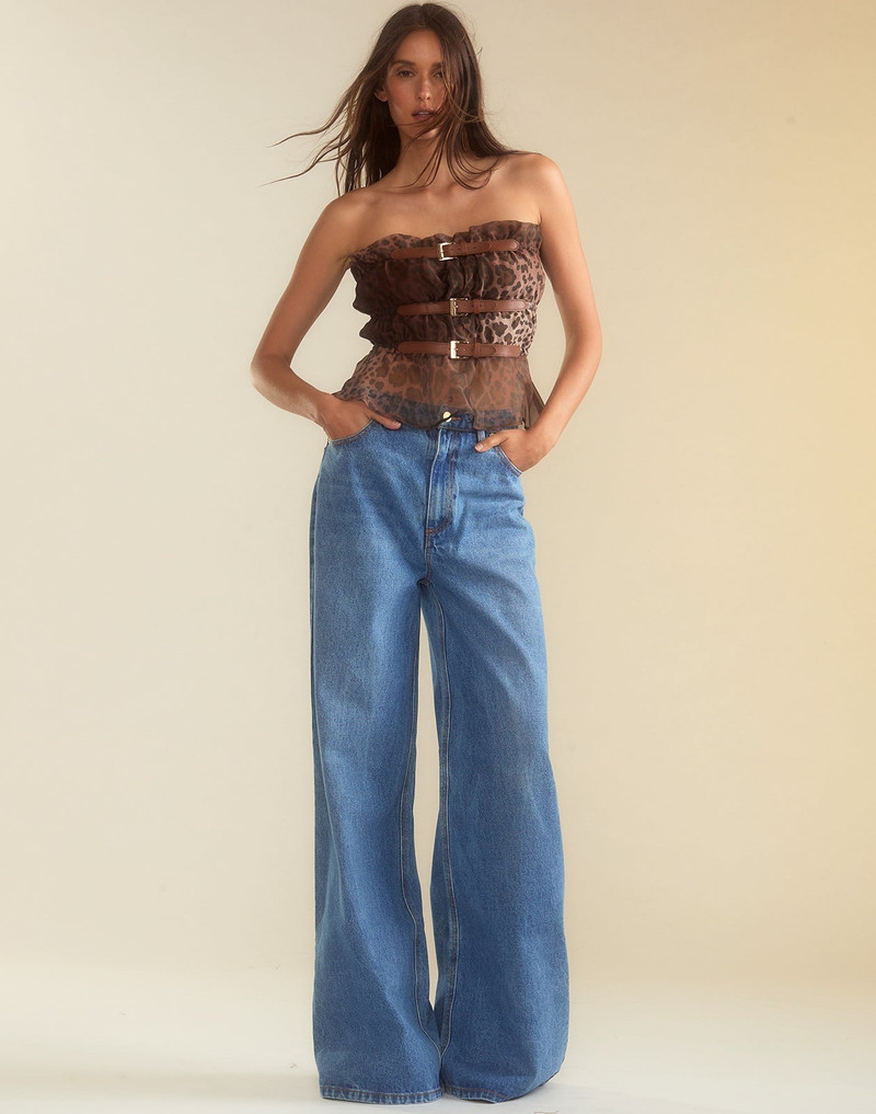 Buckle Up Silk Organza Top 4