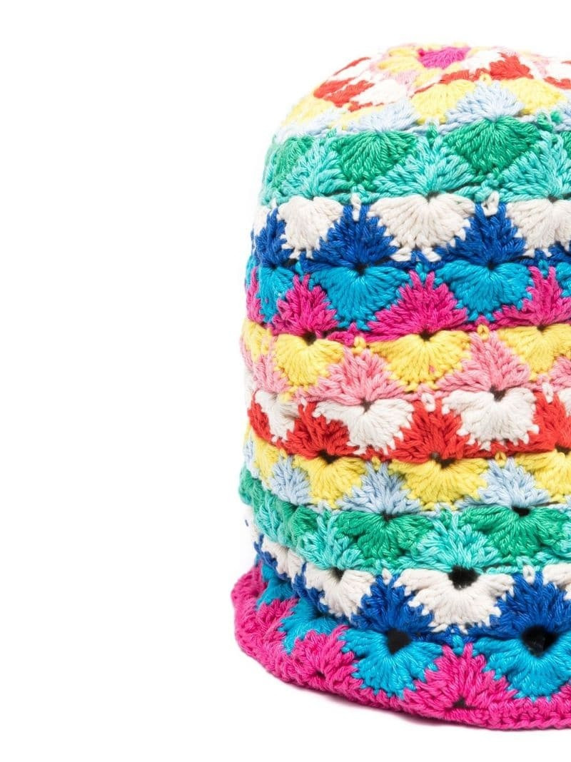 Alanui Over the Rainbow knitted hat outlook