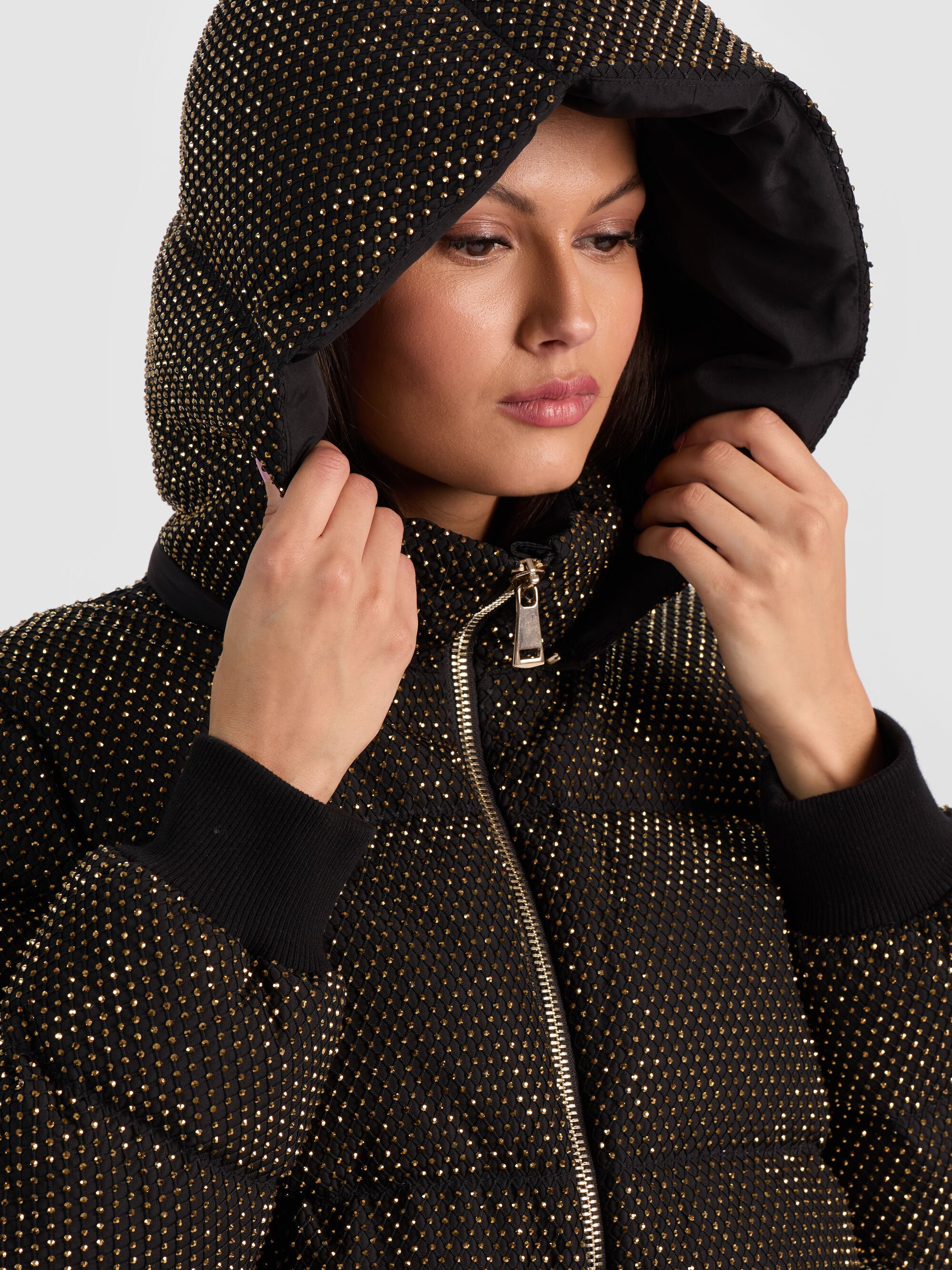 ROBENA EMBELLISHED PUFFER - 5