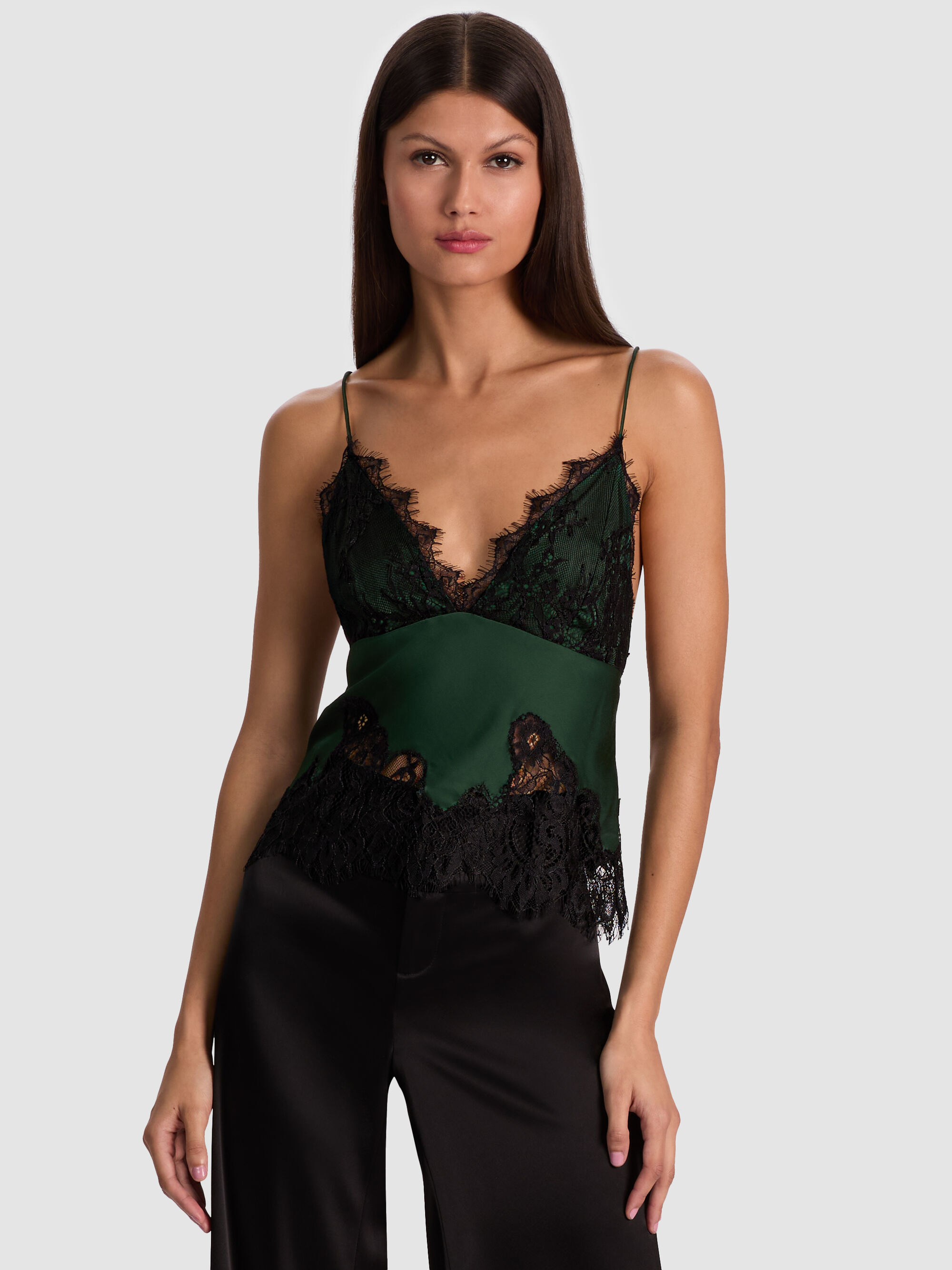 CLAUDIA LACE SLIP TOP - 2