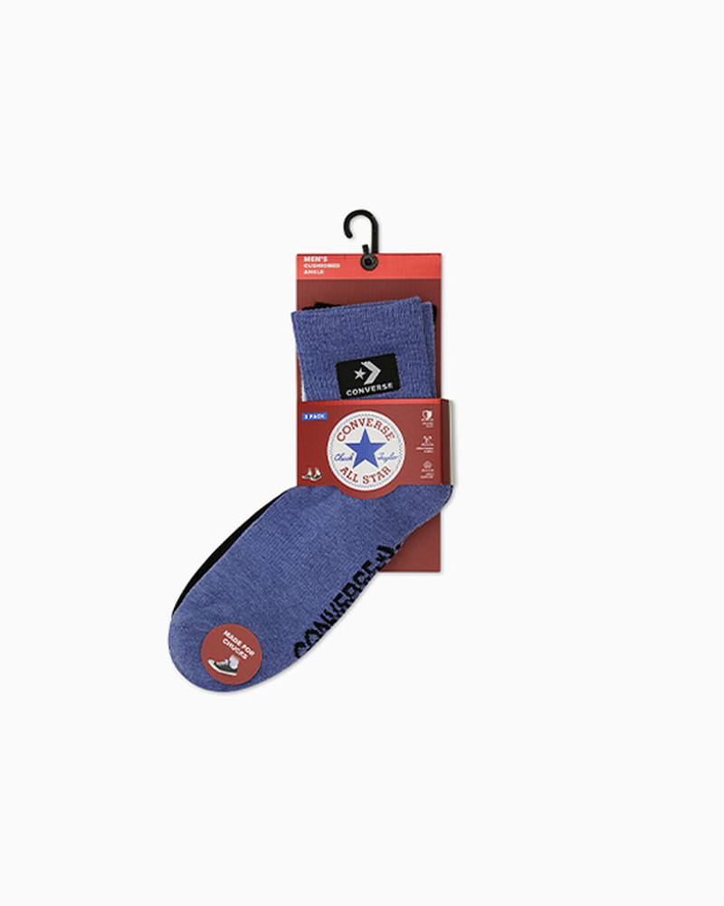 Converse 3-Pack Stack Patch Quarter Socks outlook