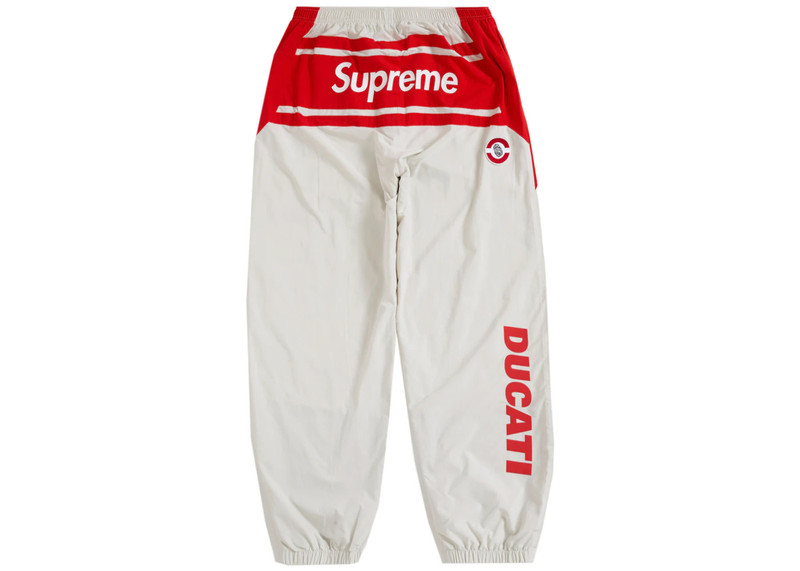 Supreme Supreme Ducati Track Pant Light Grey outlook