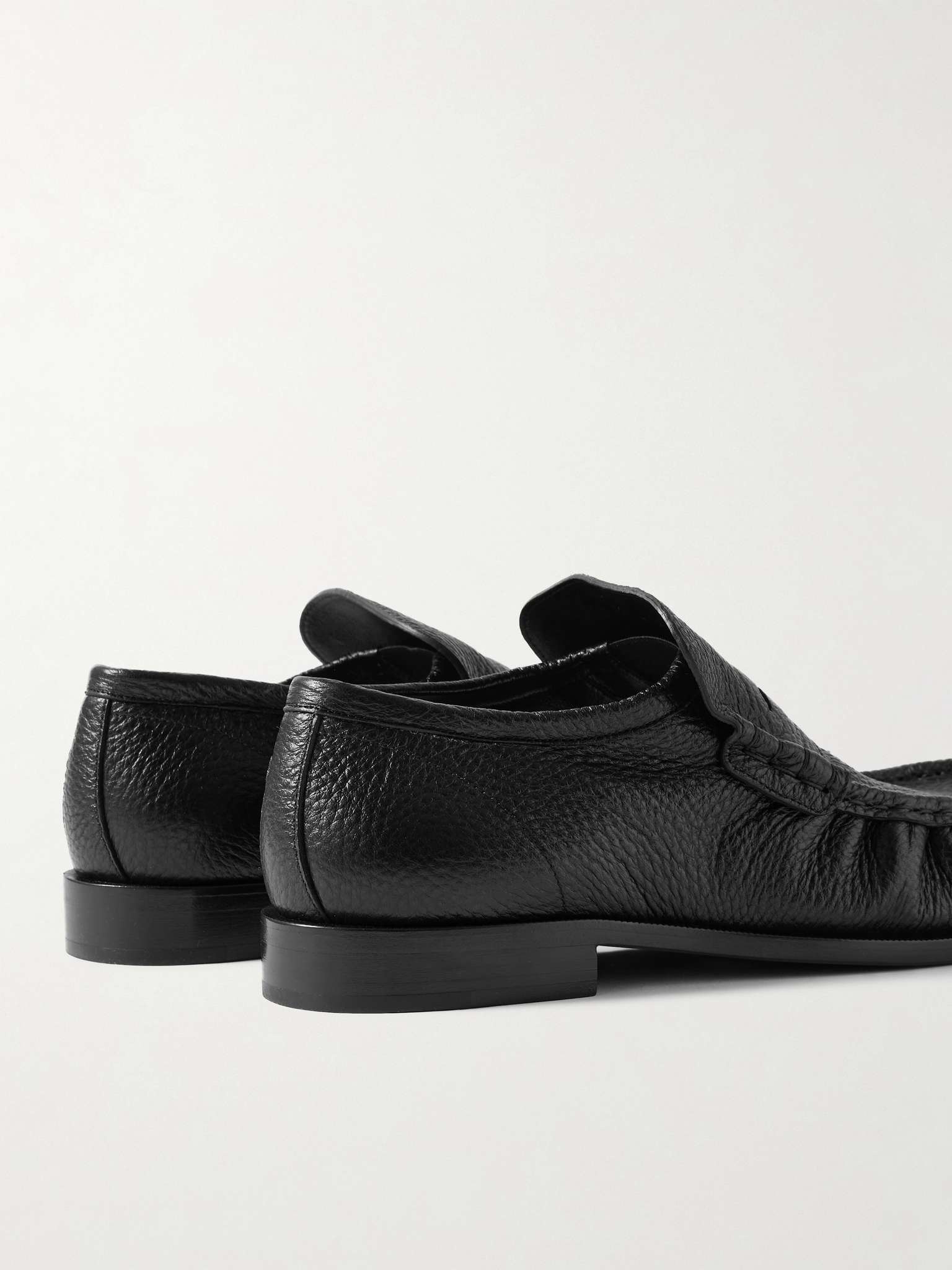 Full-Grain Leather Penny Loafers - 5