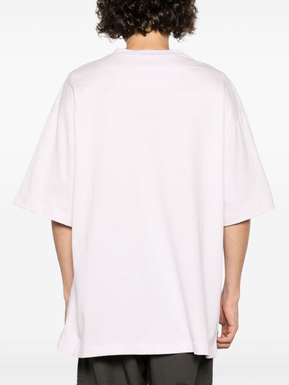 slogan-print cotton T-shirt - 4