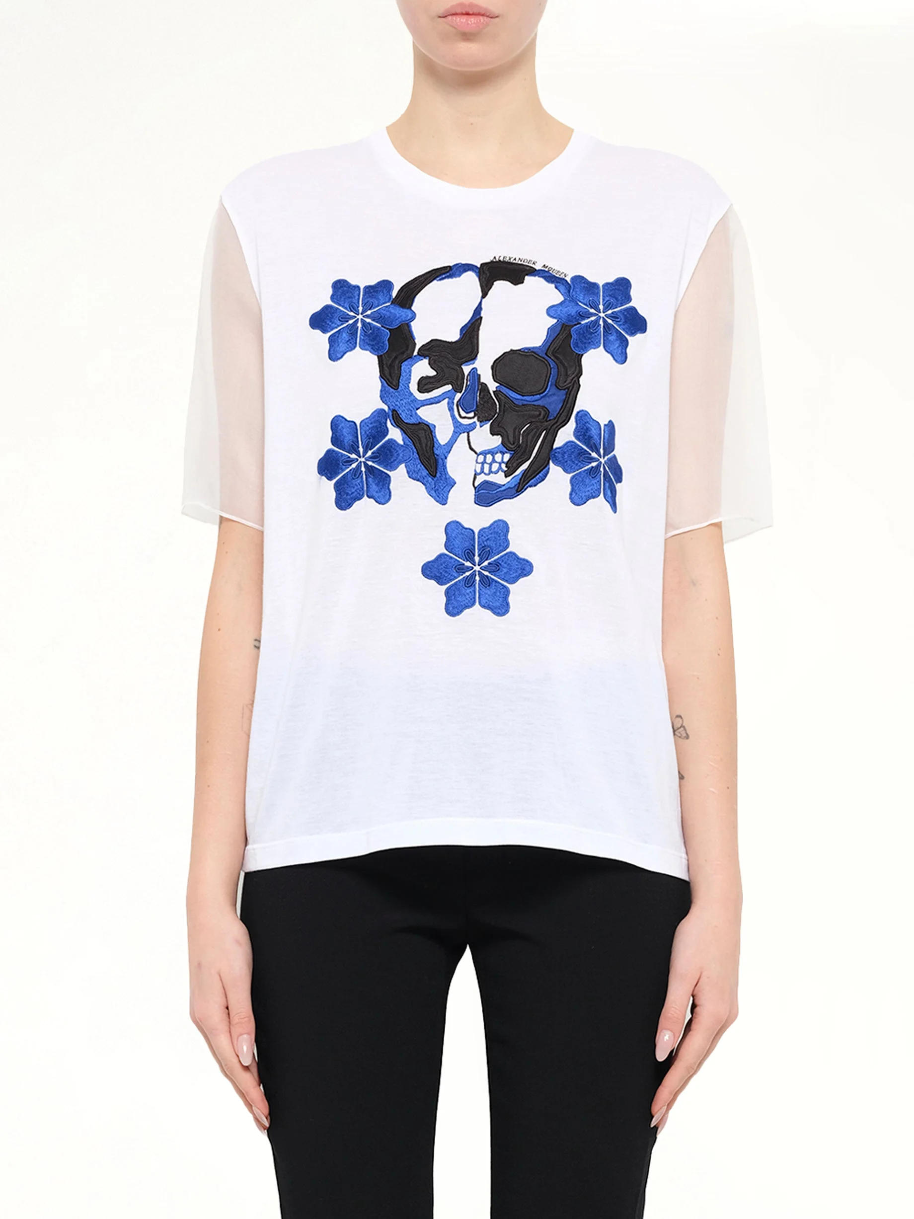 Alexander McQueen T-Shirt in White - 1