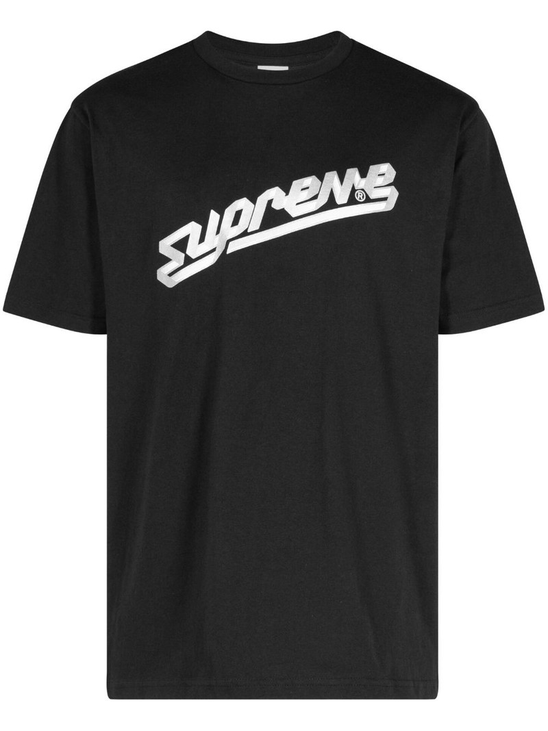 logo-print cotton T-shirt 1