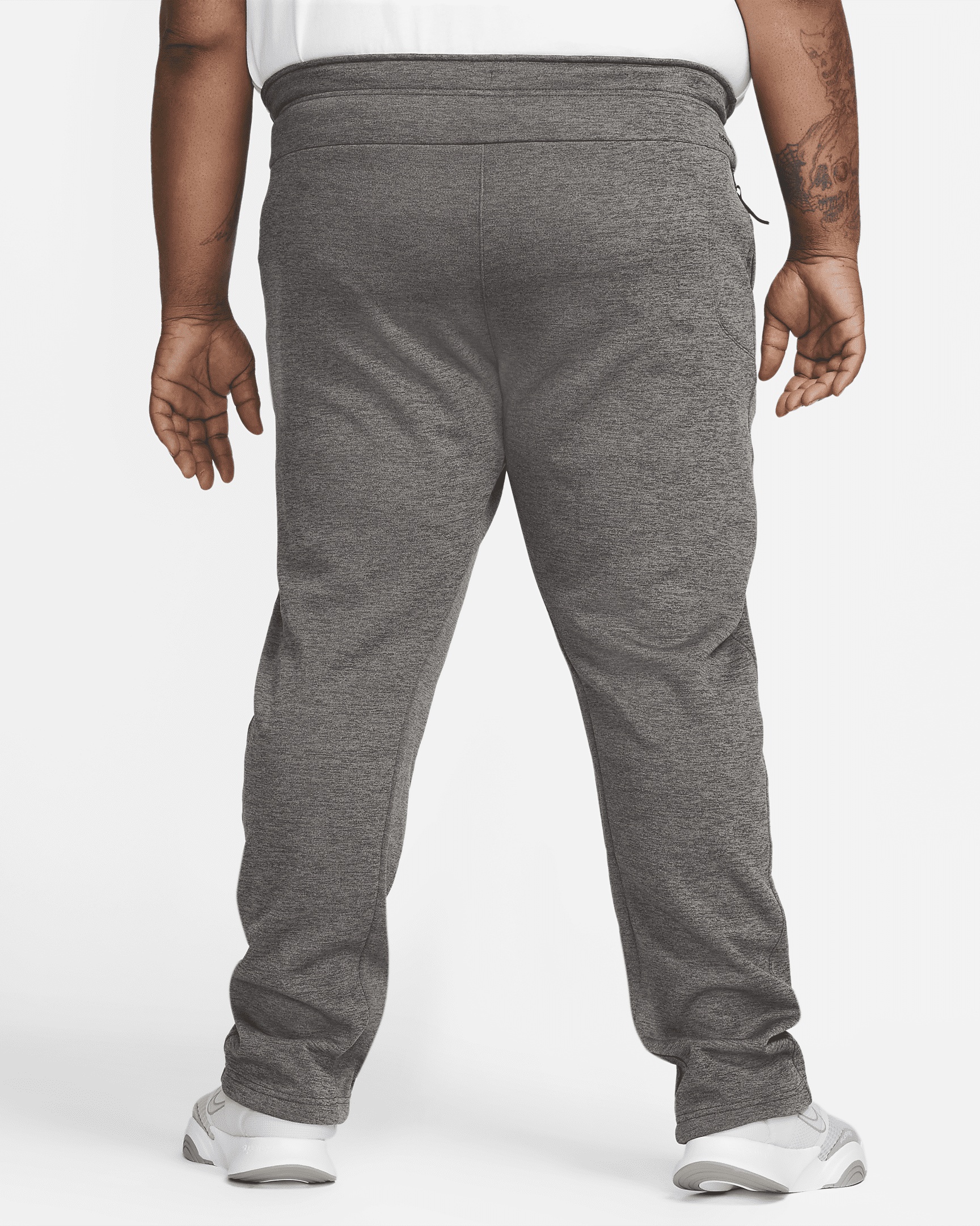 Nike Therma Men's Therma-FIT Open Hem Fitness Pants - 8