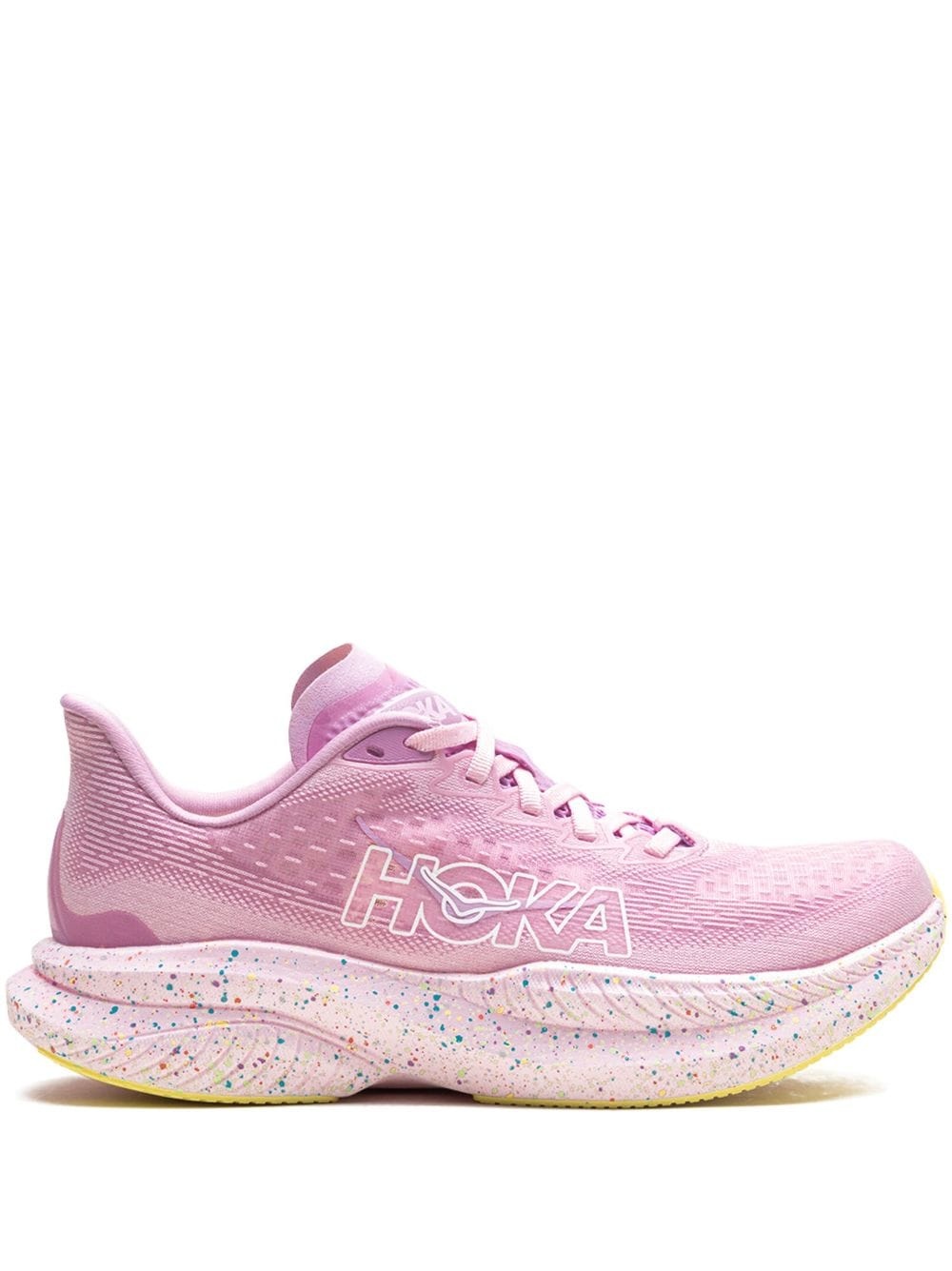 Mach 6 "Pink Twighlight/Lemonade" sneakers - 1