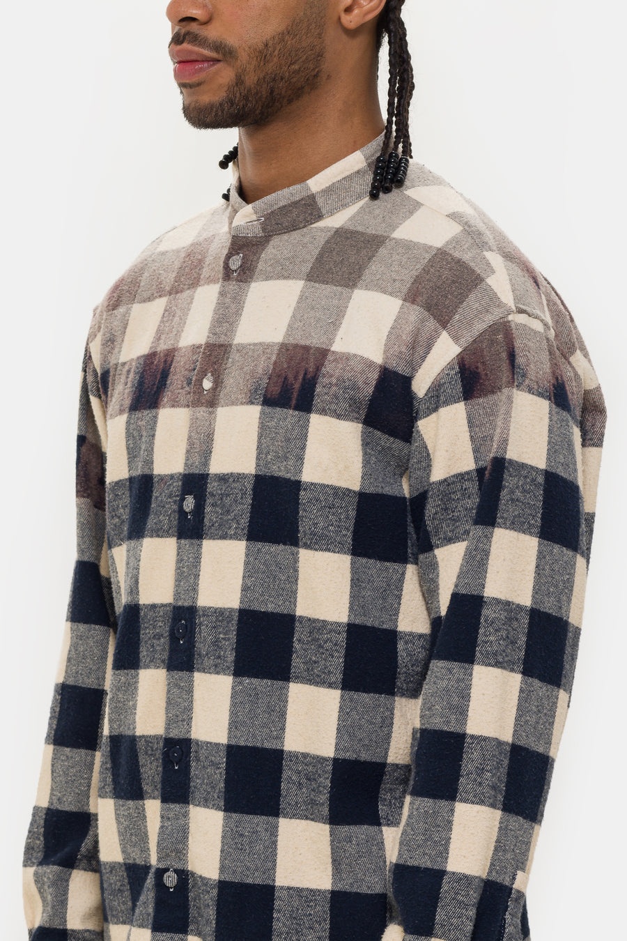 424 Tunic in Tea Check - 4