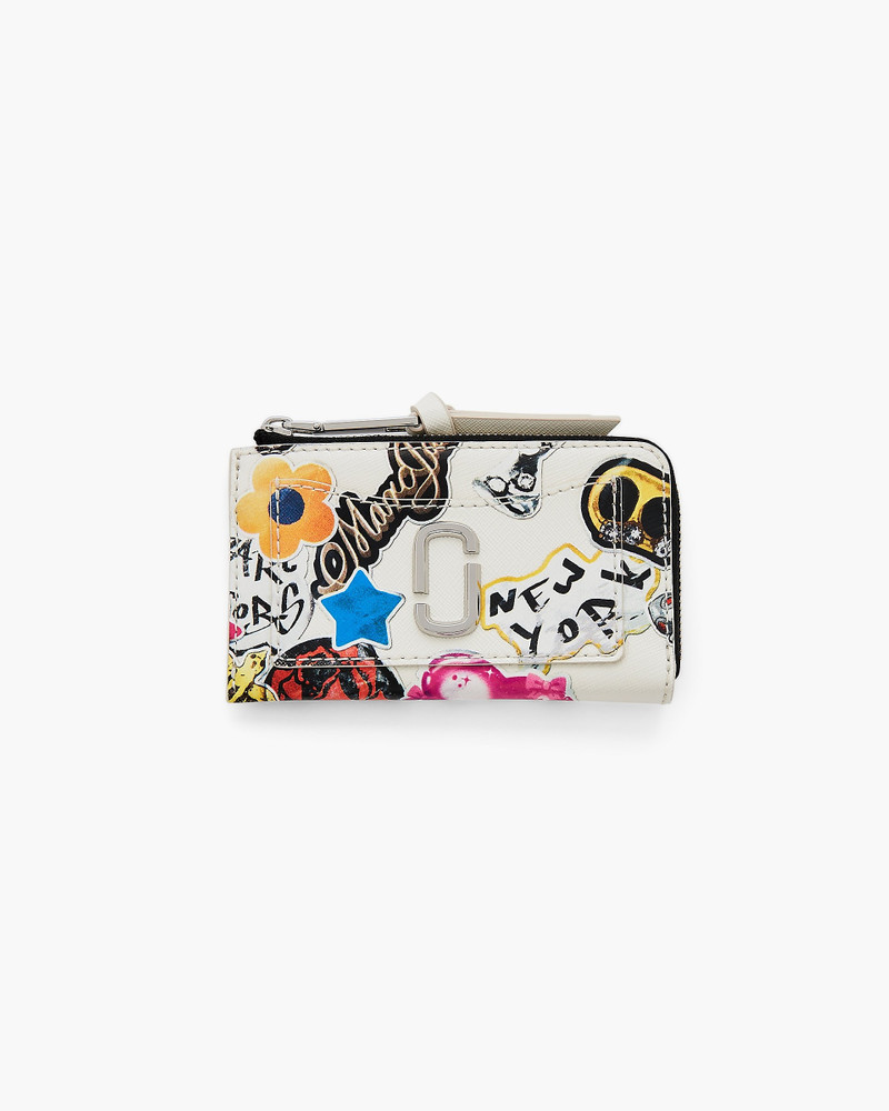 THE STICKER UTILITY SNAPSHOT TOP ZIP MULTI WALLET - 1