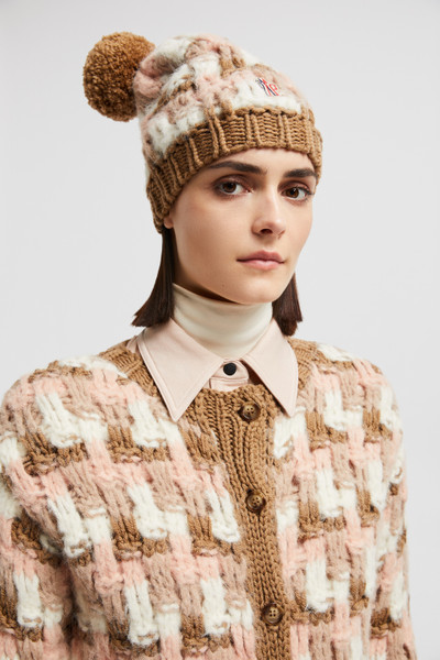 Moncler Wool & Alpaca Beanie With Pom Pom outlook