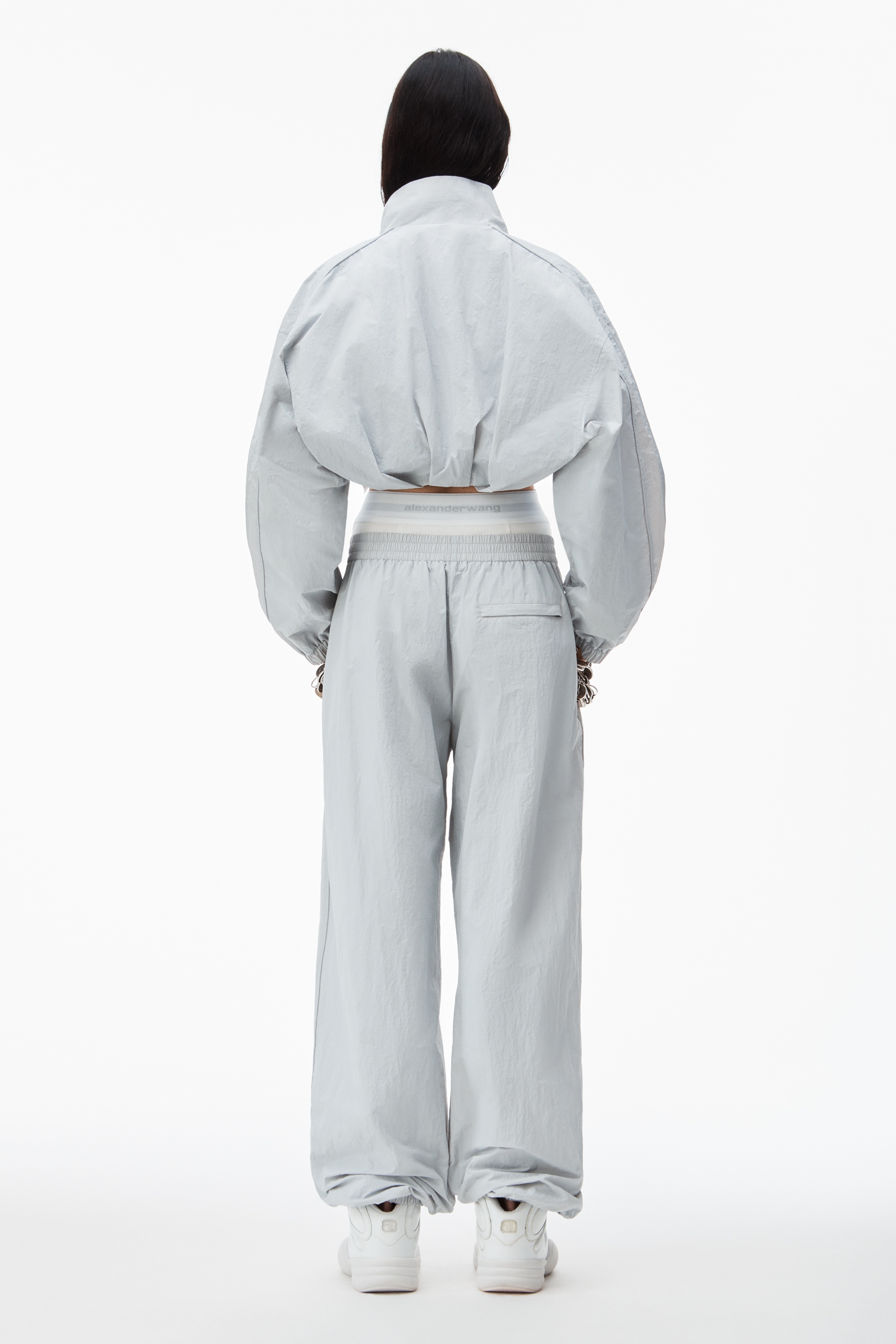 bolero track jacket with bra top - 5