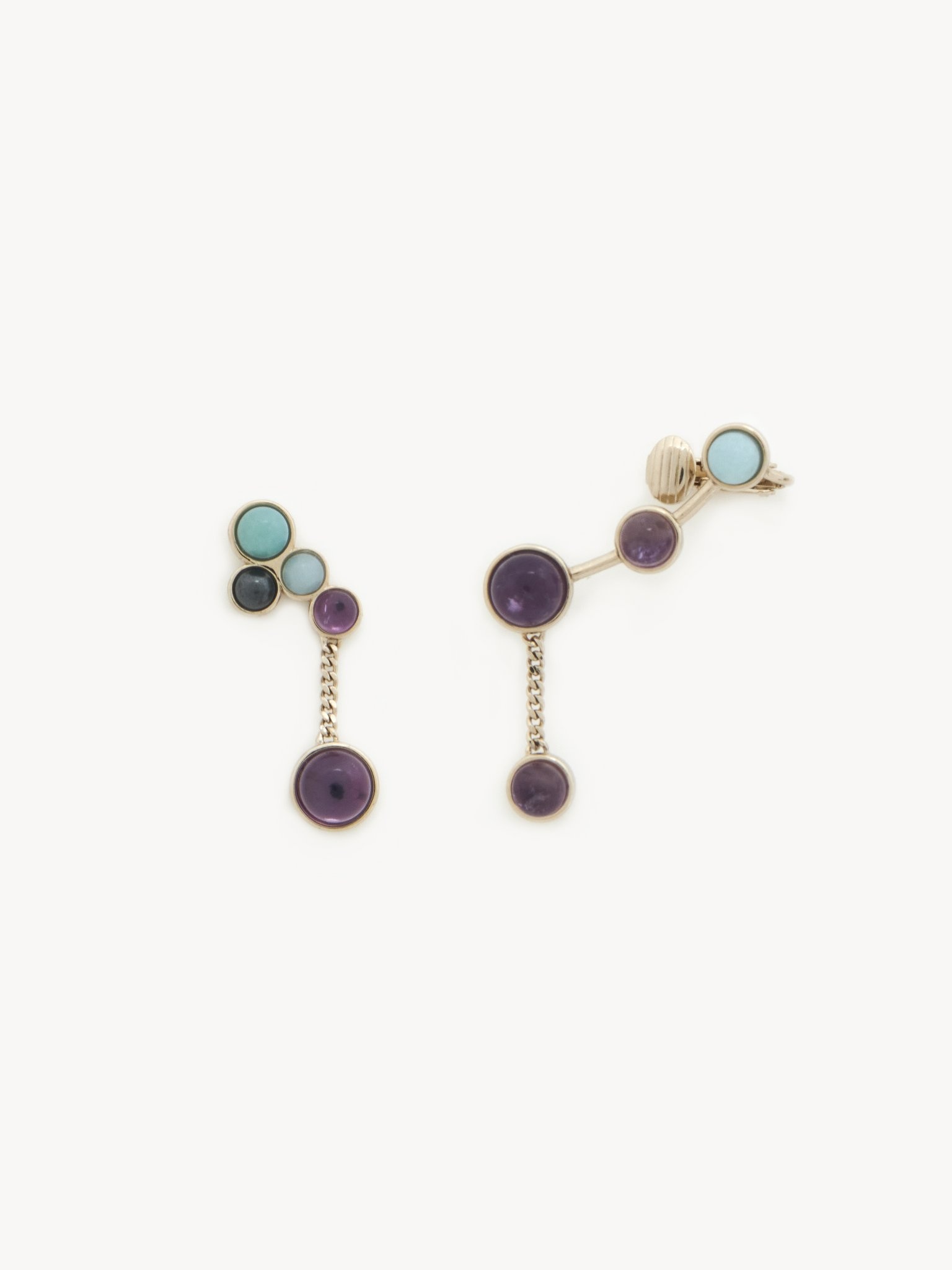 CHLOÉ ZODIAC AQUARIUS EARRINGS - 1