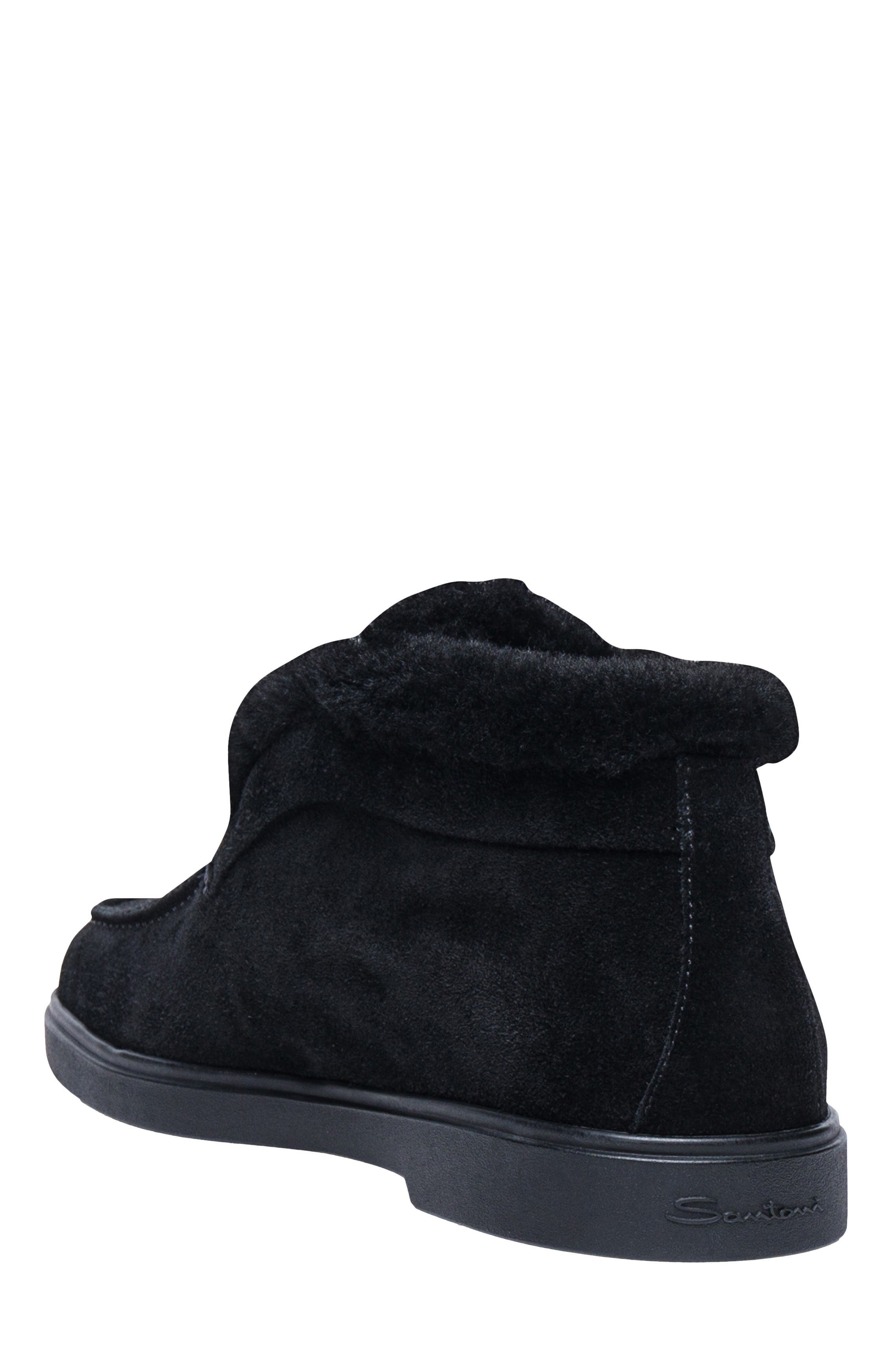 Santoni Women's suede desert boot in Black at Nordstrom - 3