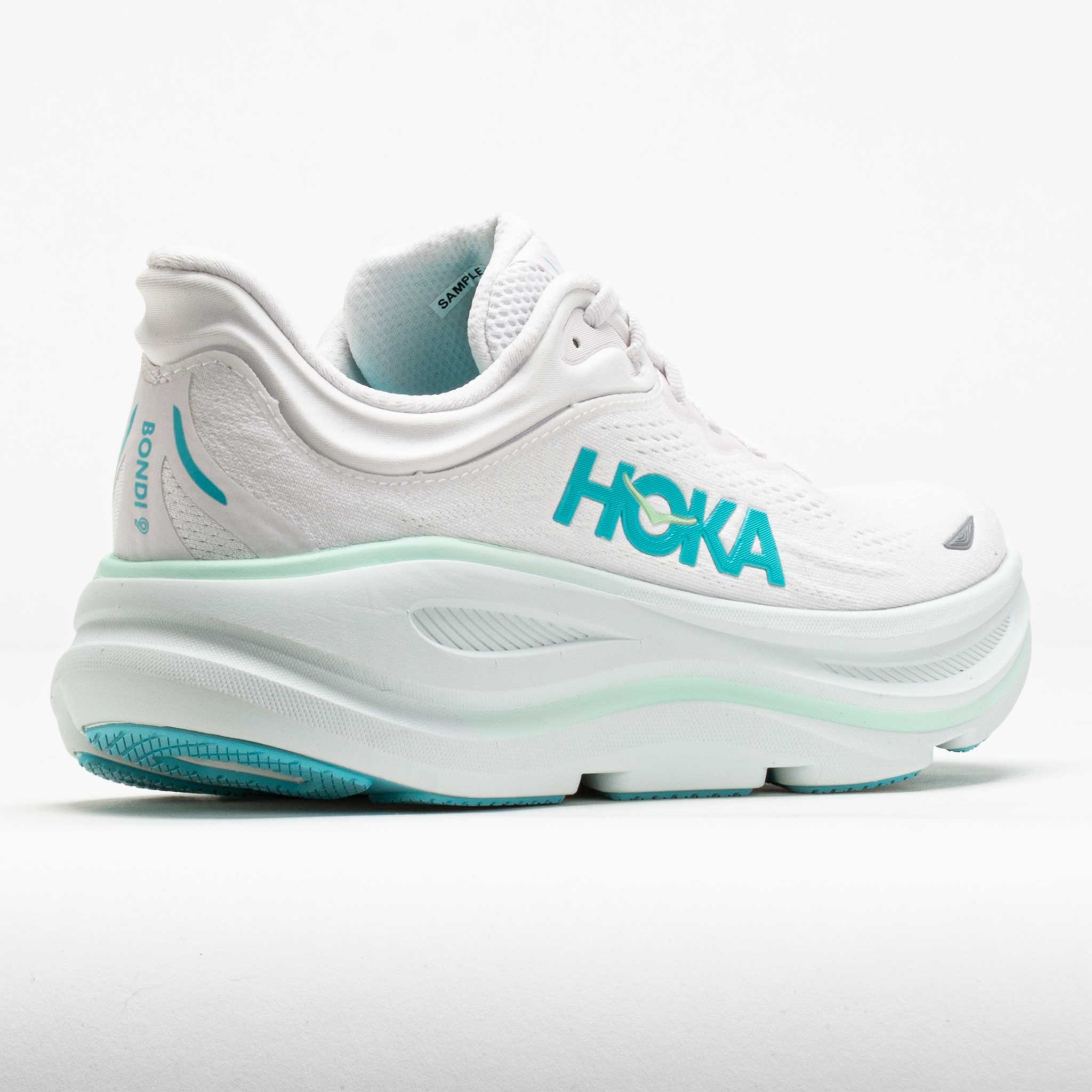 HOKA Bondi 9 Women's Frost/Cielo Blue - 6