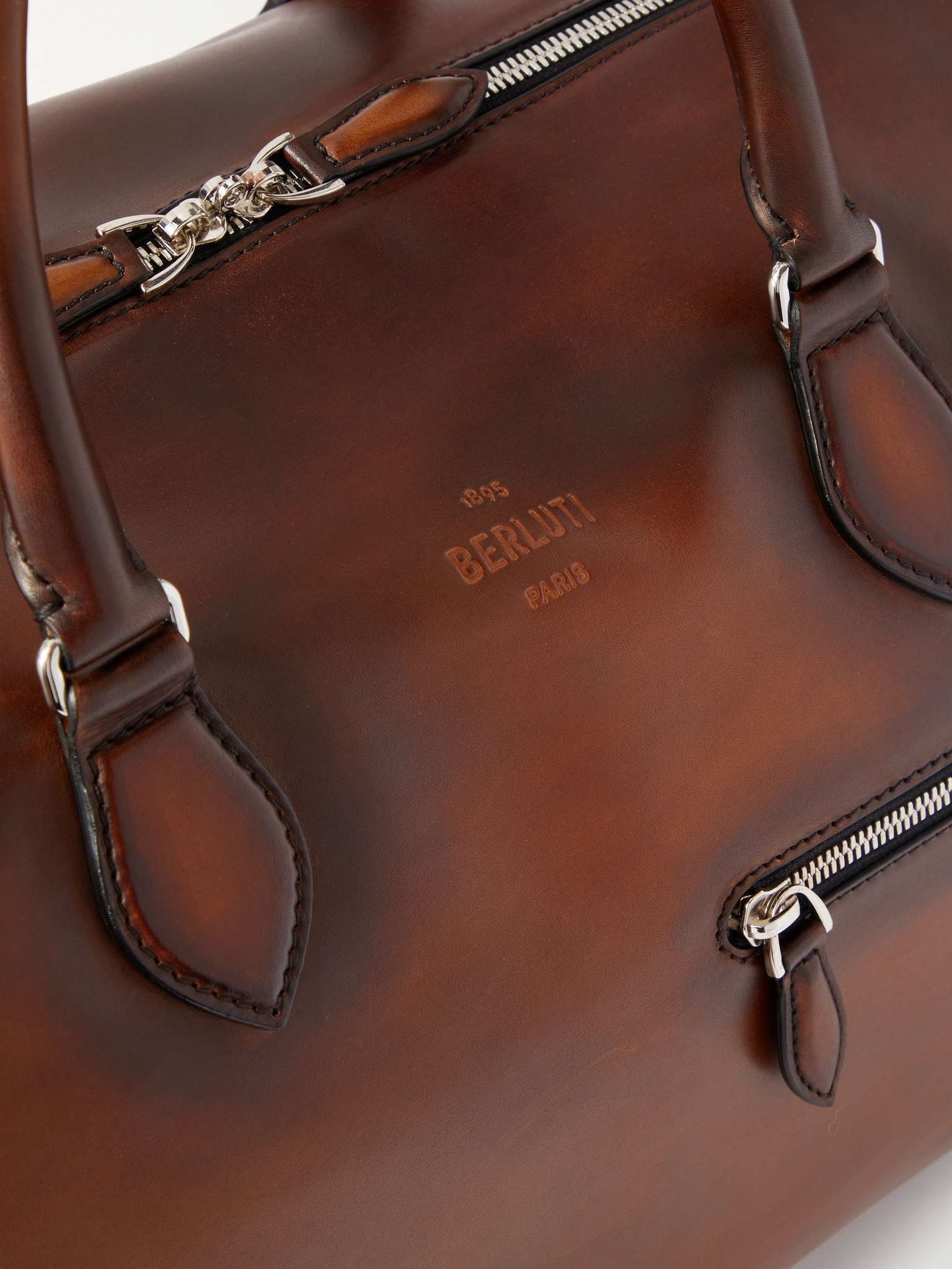Venezia Leather Duffle Bag - 5