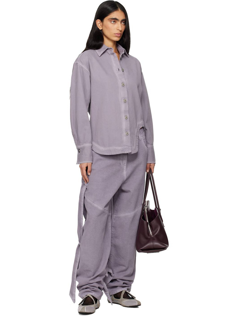 THE ATTICO Purple Long Jeans outlook