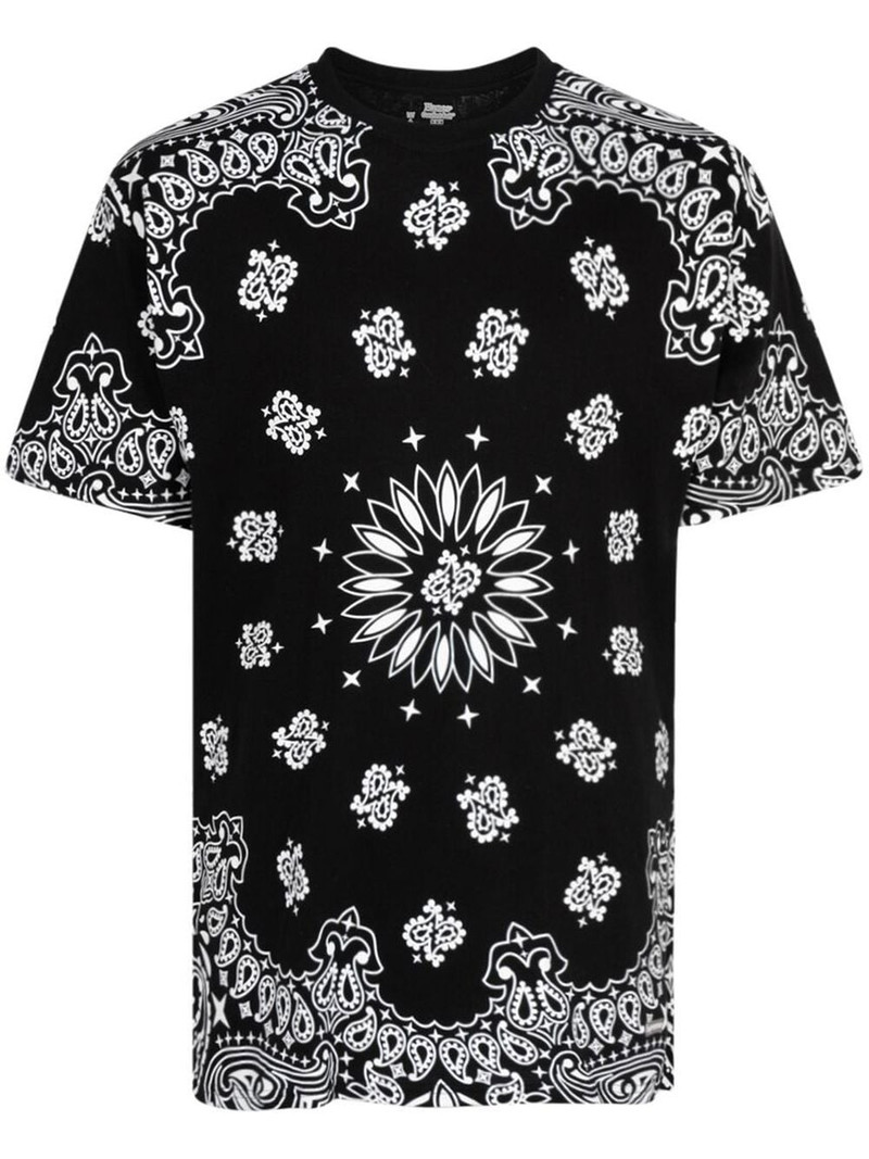 x Hanes two-pack Bandana Tagless T-shirt 1