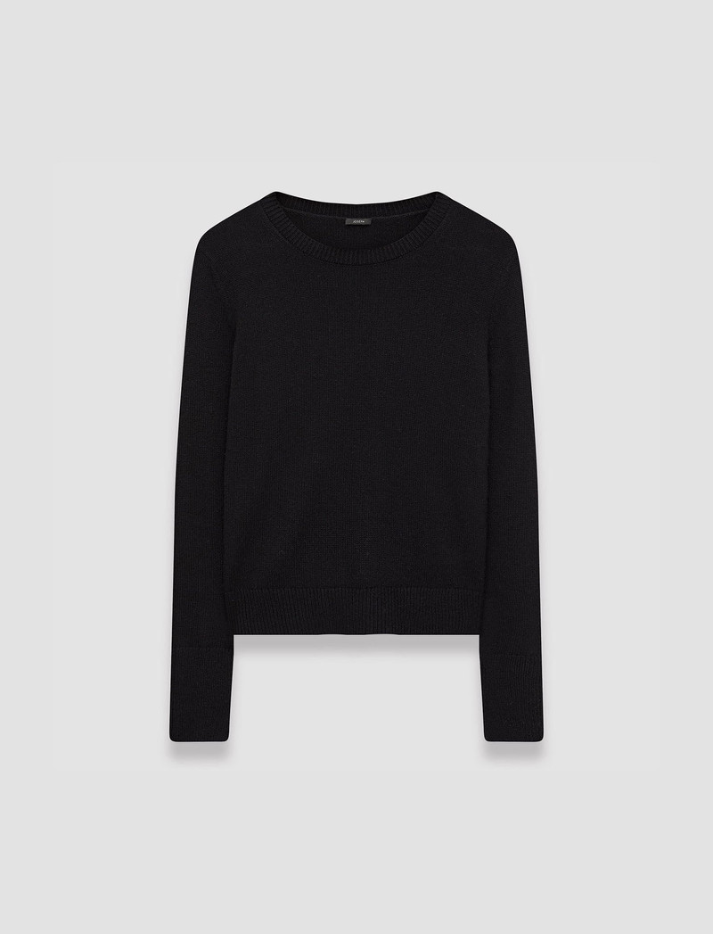 Pure Cashmere Round Neck Jumper 1