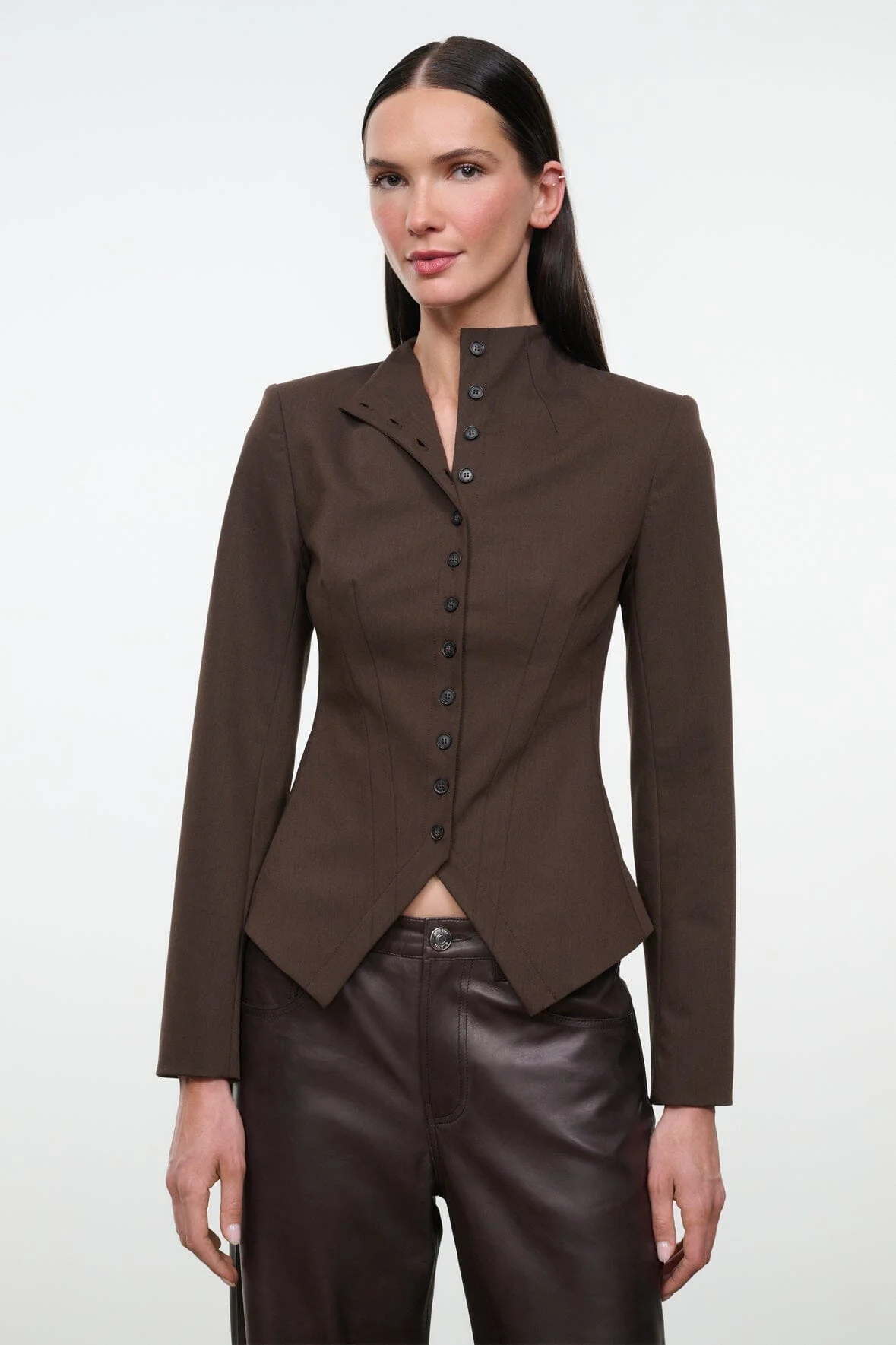 STAUD ADRIAN JACKET EARTH - 1