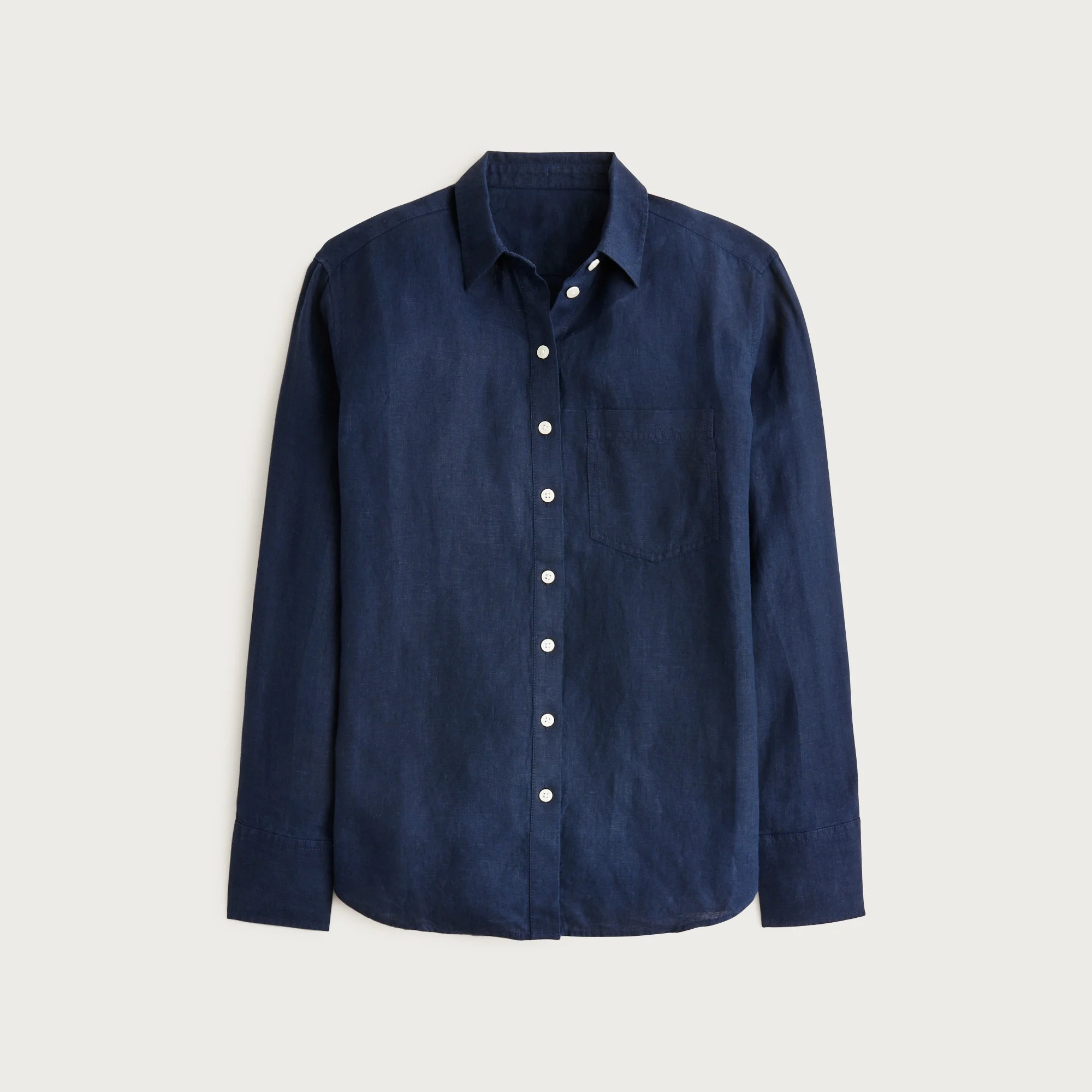 Garçon classic button-up shirt in Baird McNutt Irish linen - 1