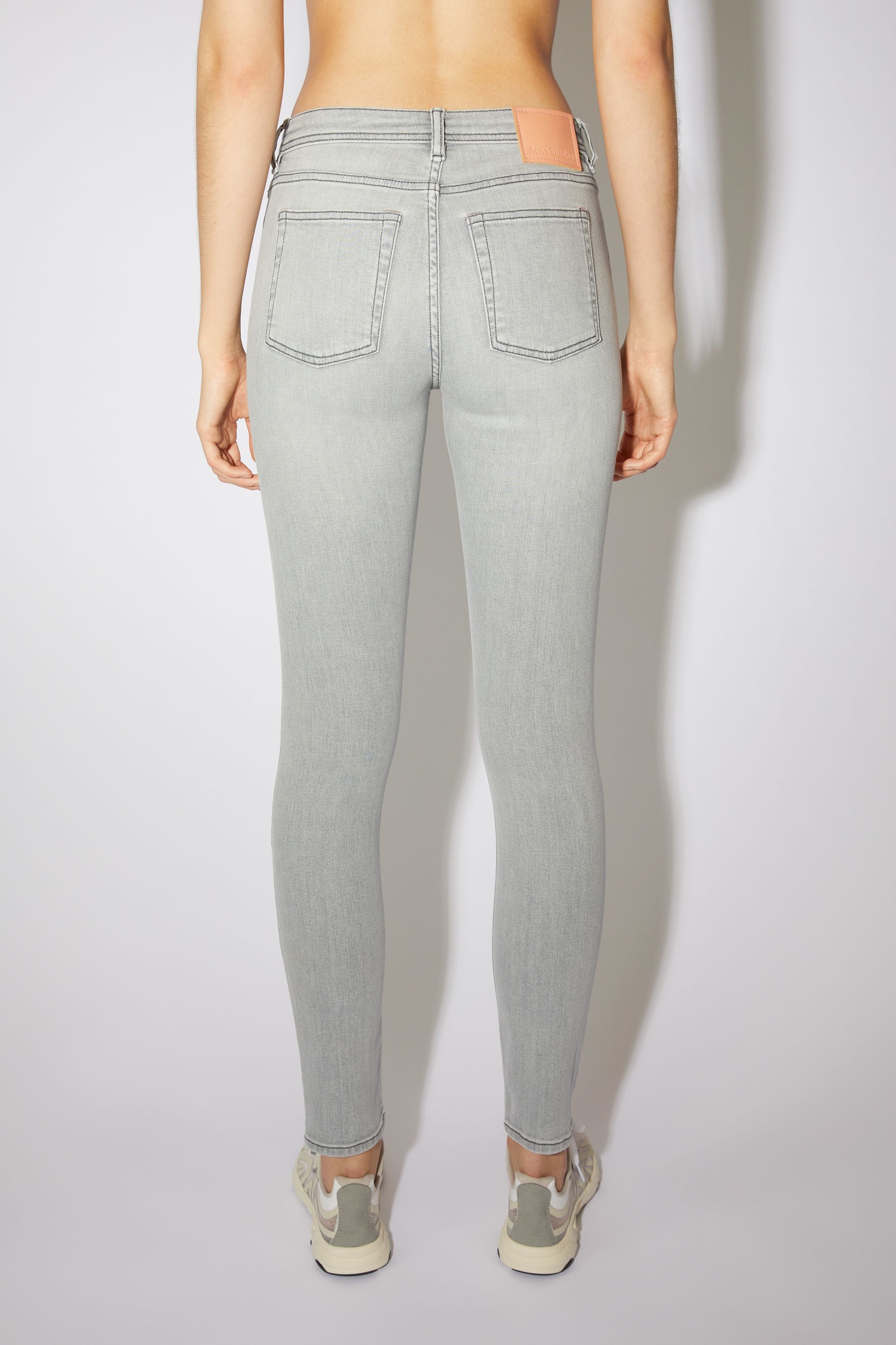 Skinny fit jeans - Stone grey - 3
