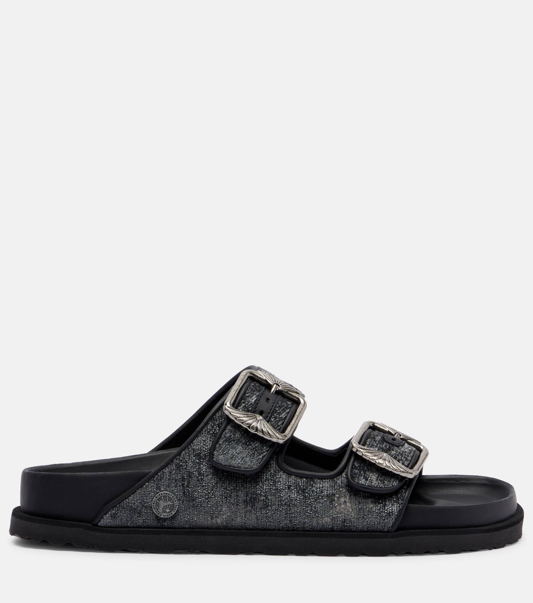 Arizona velvet sandals - 4
