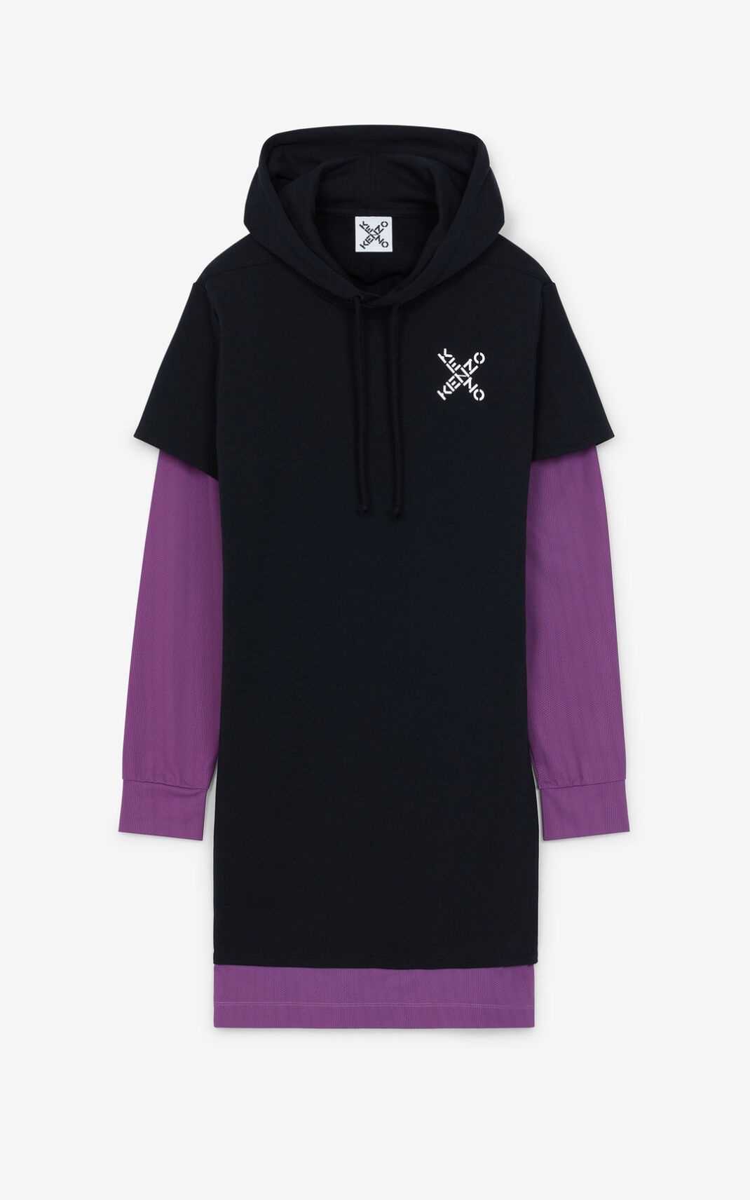 KENZO Sport 'Little X' sweatshirt dress - 1