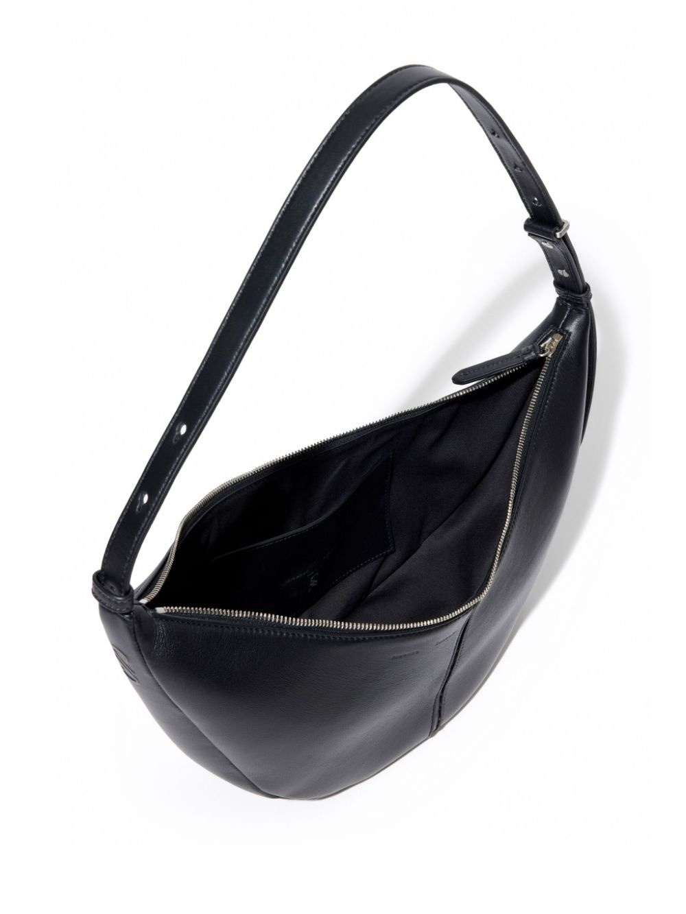 Slide leather shoulder bag - 4