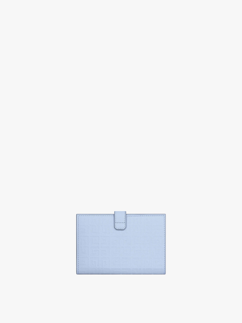 GIV CUT WALLET IN 4G LEATHER 3