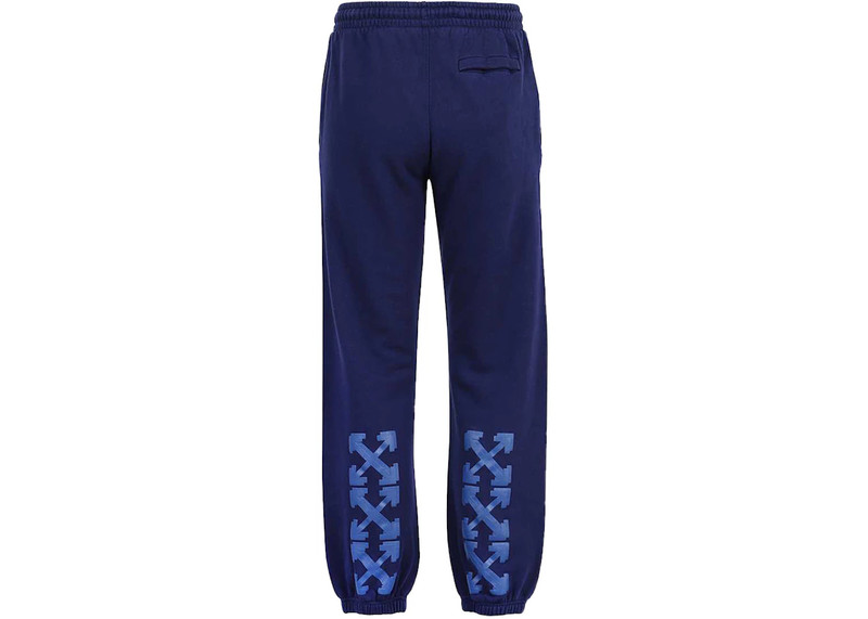 Off-White OFF-WHITE Rubber Arrow Sweatpants Blue outlook