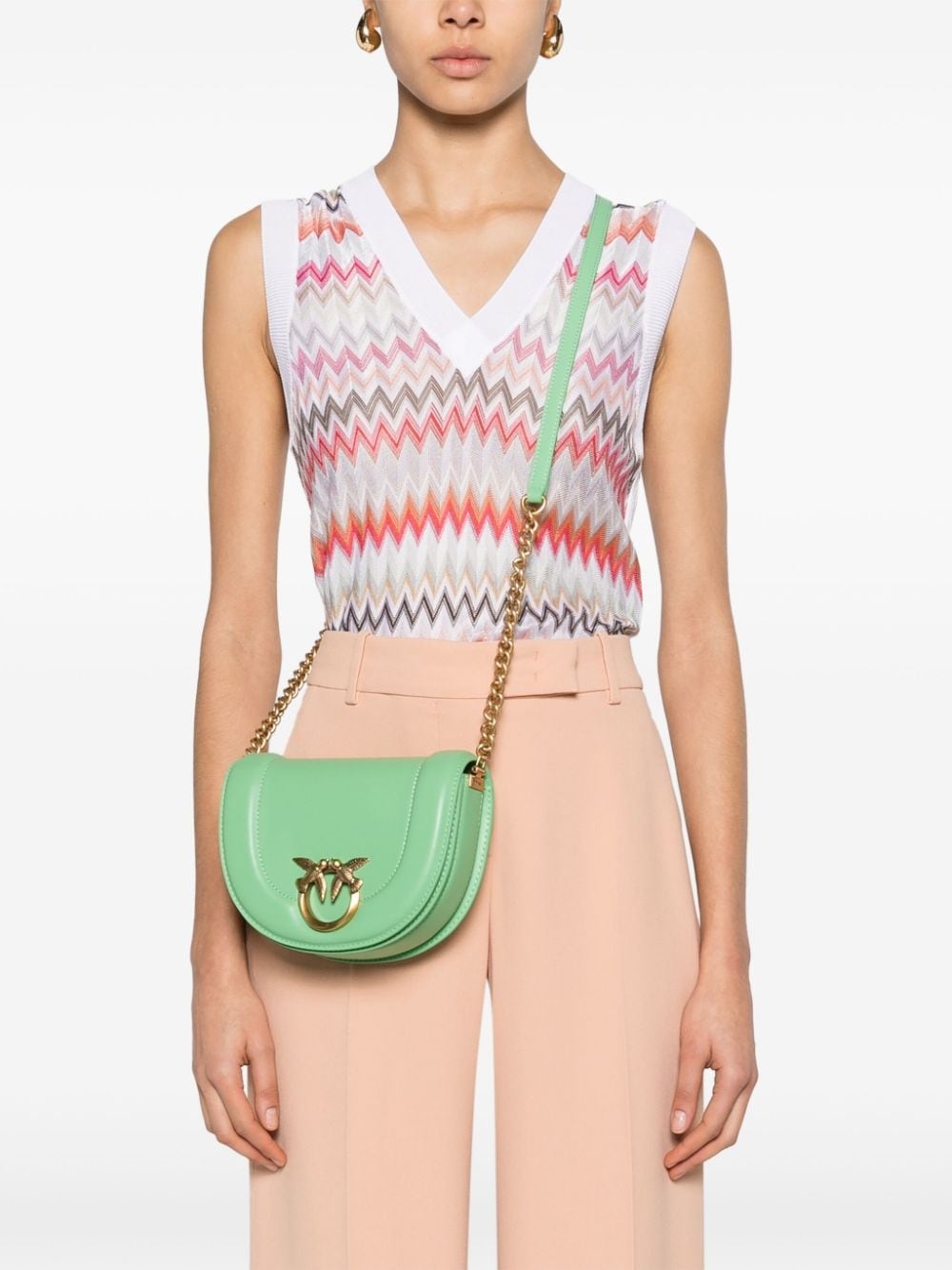 mini Love Round Click crossbody bag - 2