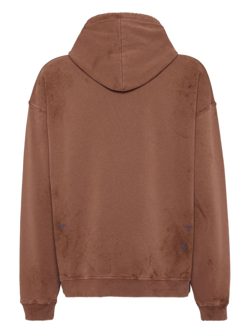 DSQUARED2 Dirty Dyed Loose-Fit hoodie outlook