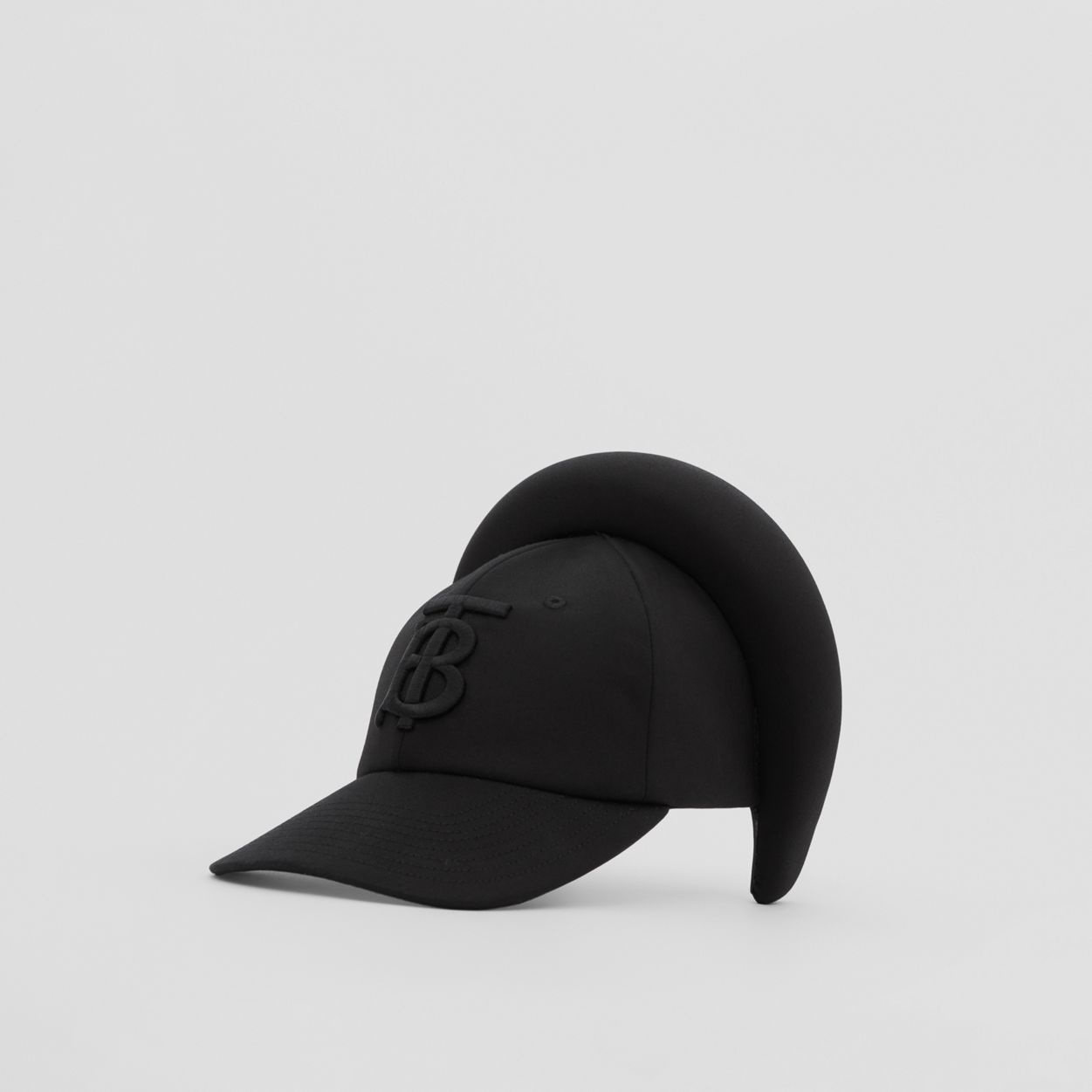 Headband Detail Monogram Motif Reconstructed Cap - 4