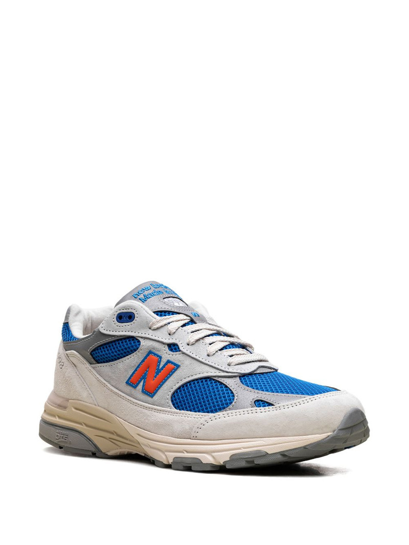 New Balance x Kith 993 "Knicks Pack "Home"" lace-up sneakers outlook